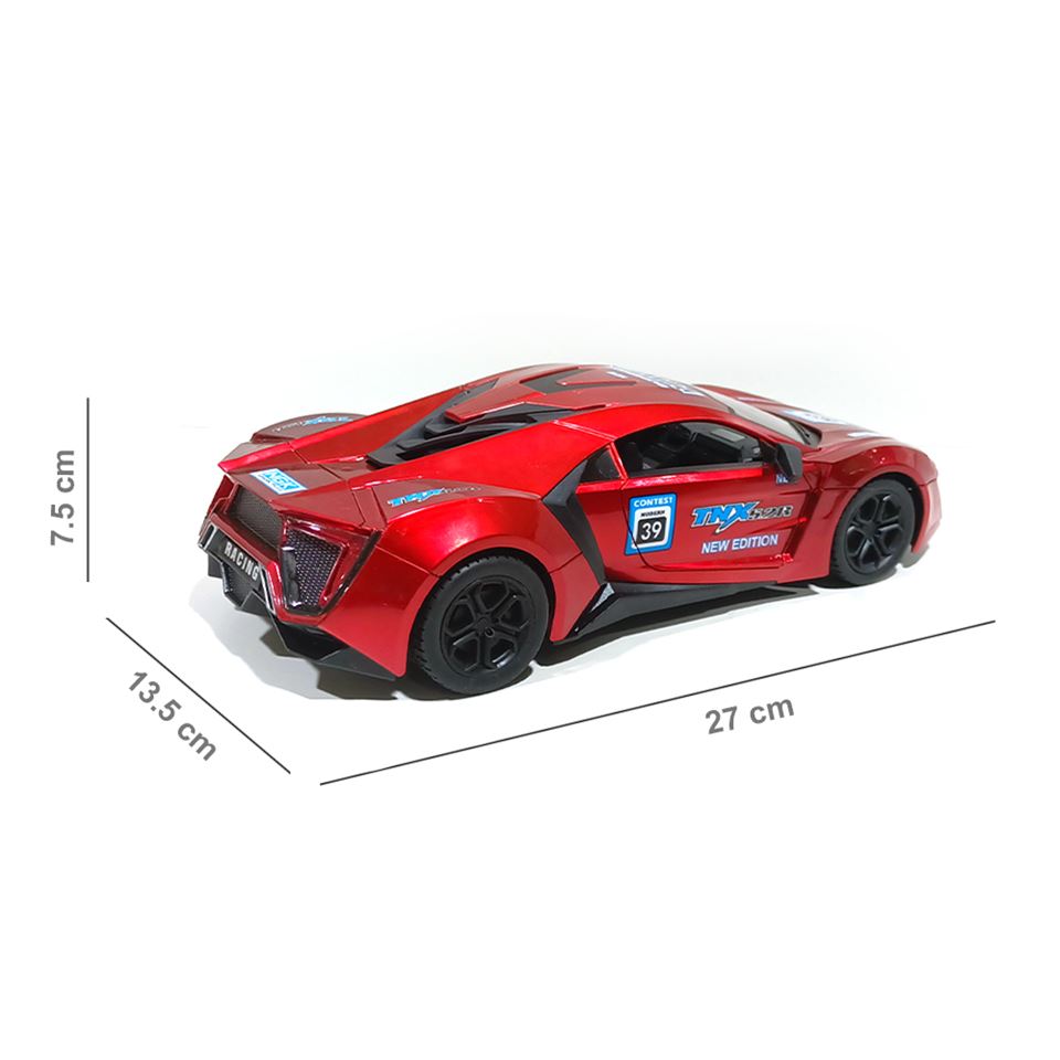 Lamborghini Remote Control Sports Car For Kids - 5+y, Red