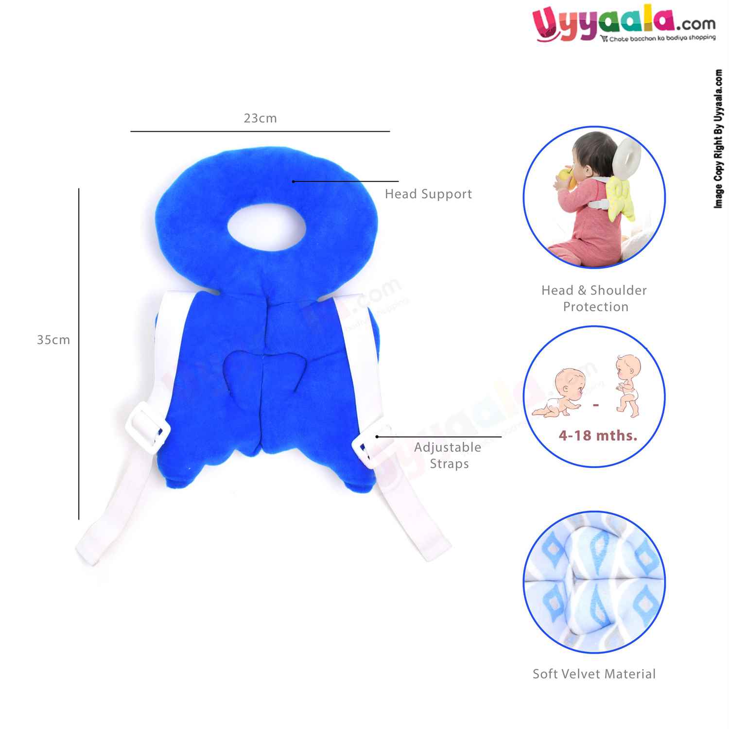 Head Protector Pillow for babies