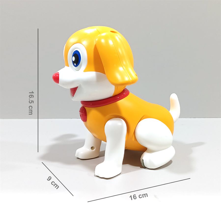 Cute Puppy Battery Operated Toy with Music & Lights 3+Years - Multicolor