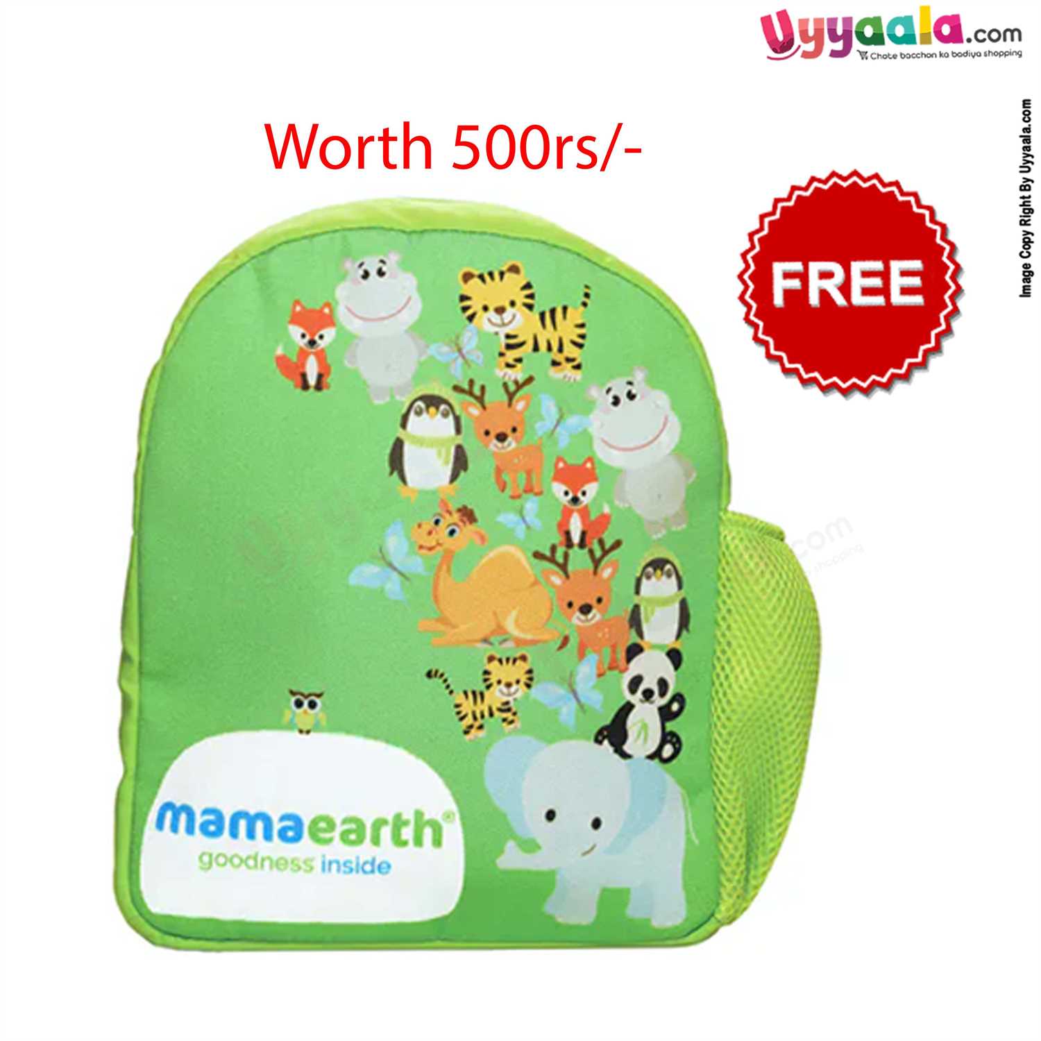 Mamaearth's Baby Summer Care Value Kit with Free Smart Bag Back Pack
