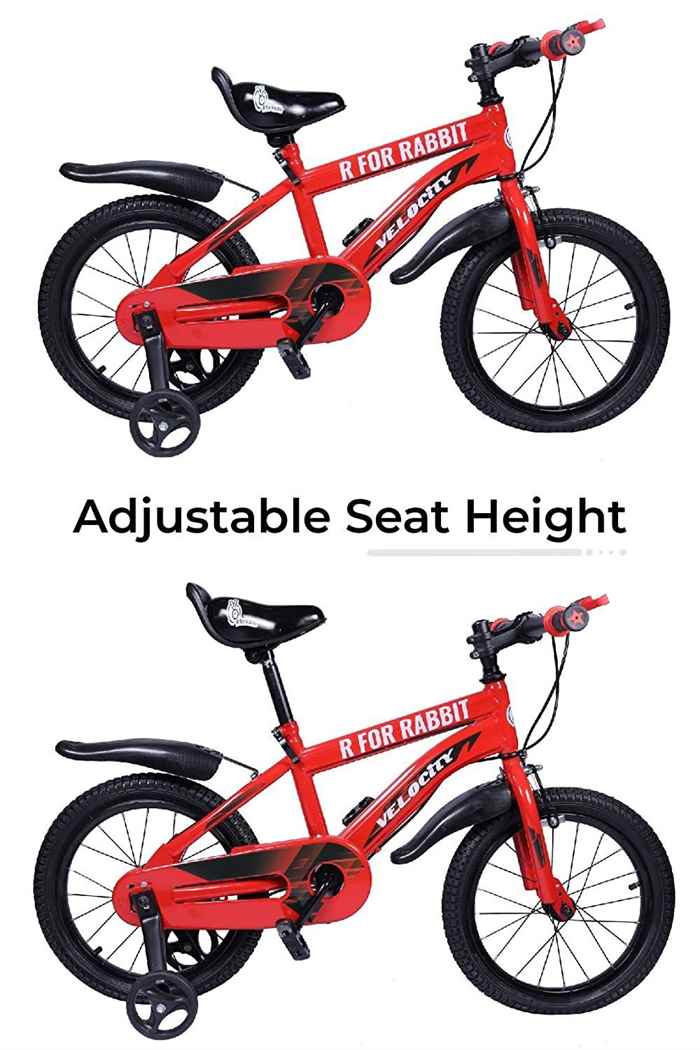 R FOR RABBIT Velocity 14 inch Bicycle for Kids of 3 to 5 Years Age for Boys and Girls