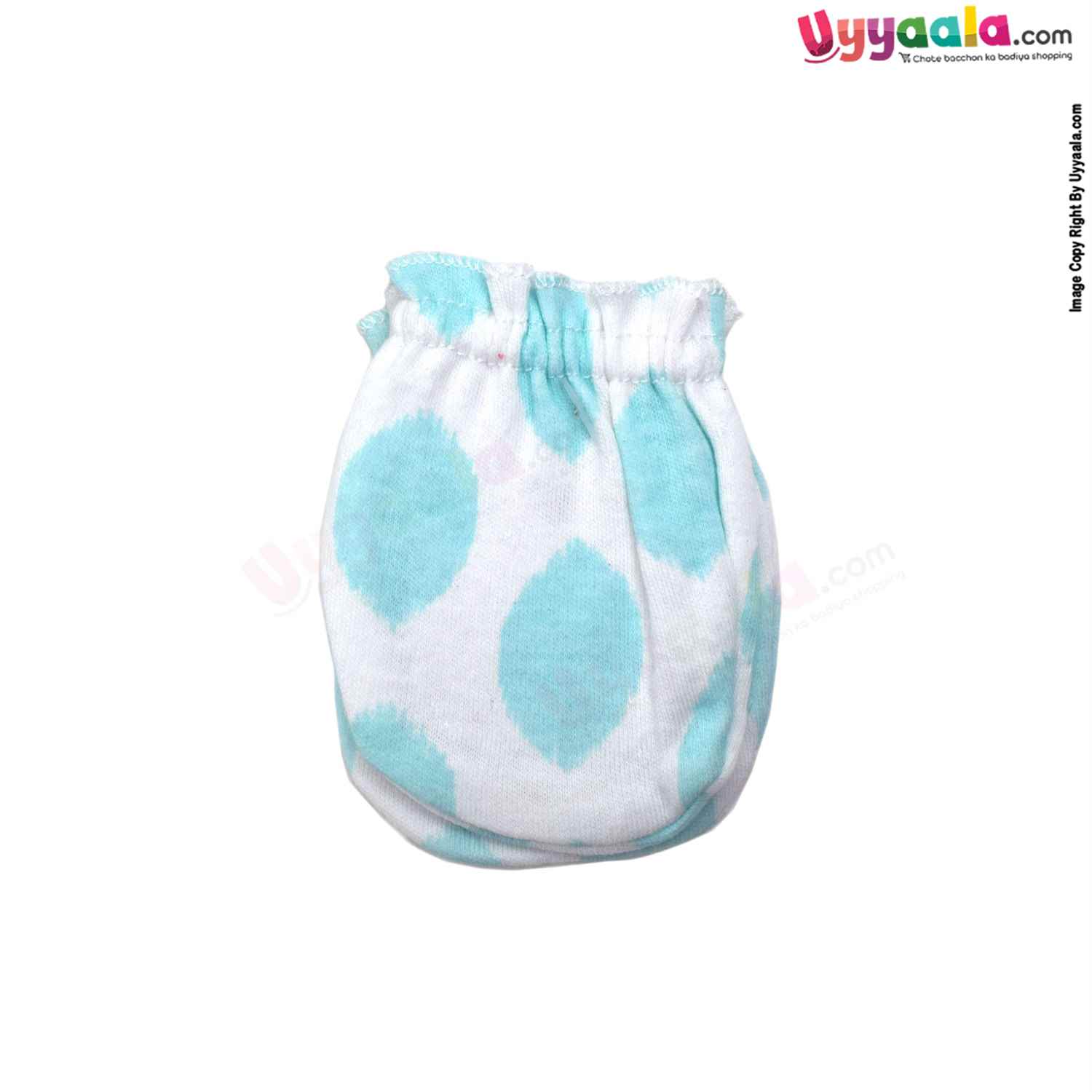 HUDSON BABY 5 Piece Caps Sets Mittens with Multi Print, 0-6m Age- Multi Color