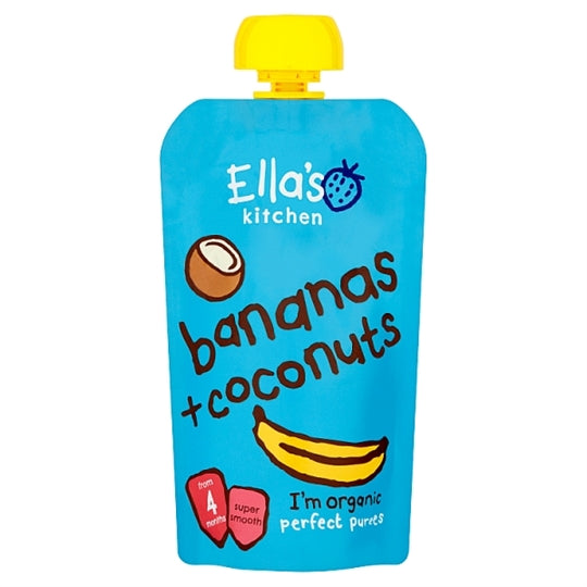 Ella's Kitchen Organic Baby Puree with Bananas, Coconuts