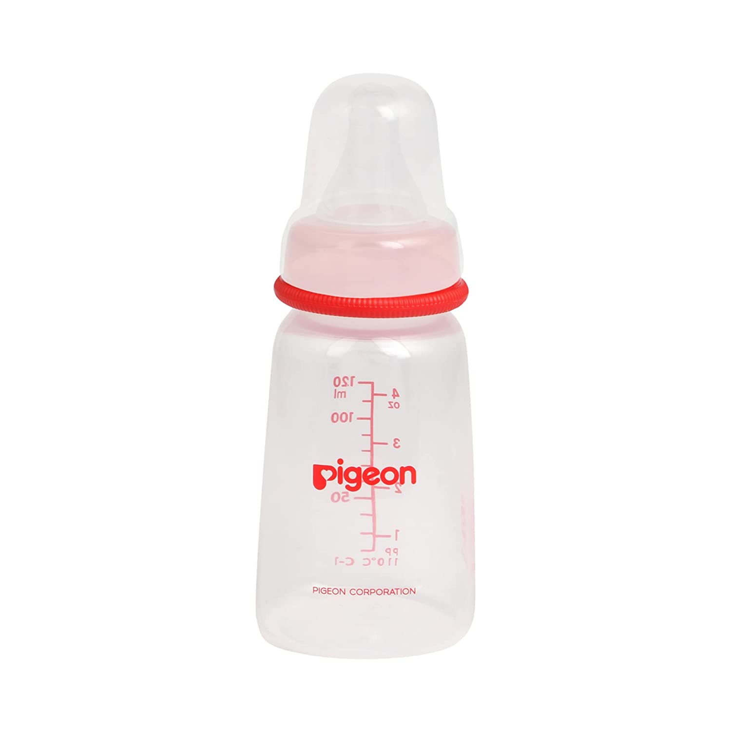 PIGEON Feeding Bottle Narrow Neck Square Base Flexible 0+m Age - 120ml