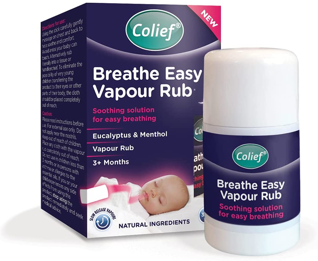 COLIEF Breathe Easy Vapour Rub For Babies - 3m+