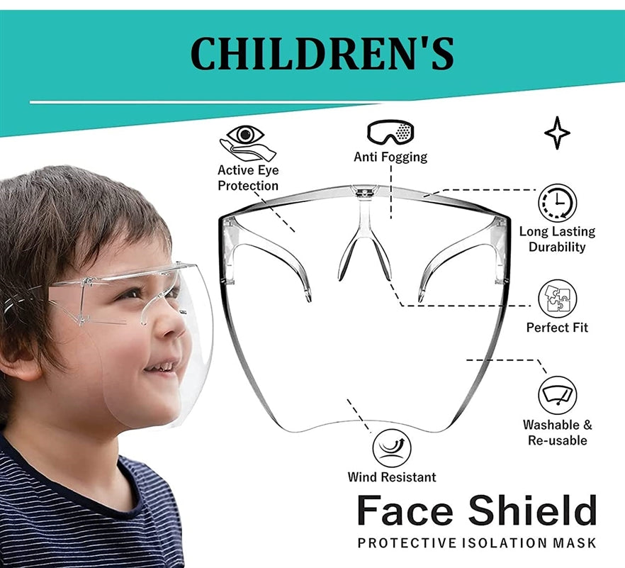 Reusable Protective COVID-19 Face Shield Frame For Kids