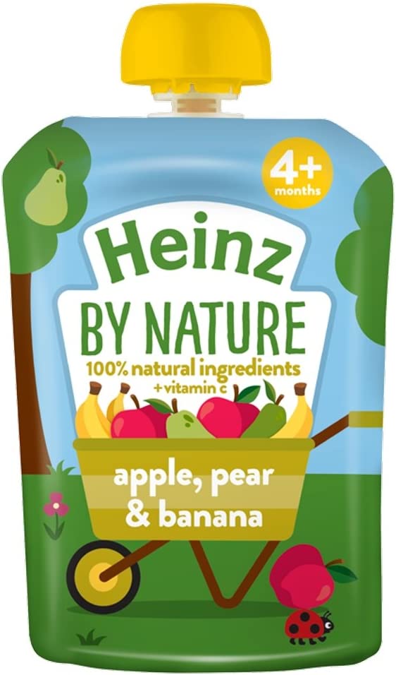 Heinz Puree For Babies - Apple & Mango, 4+m, 100g