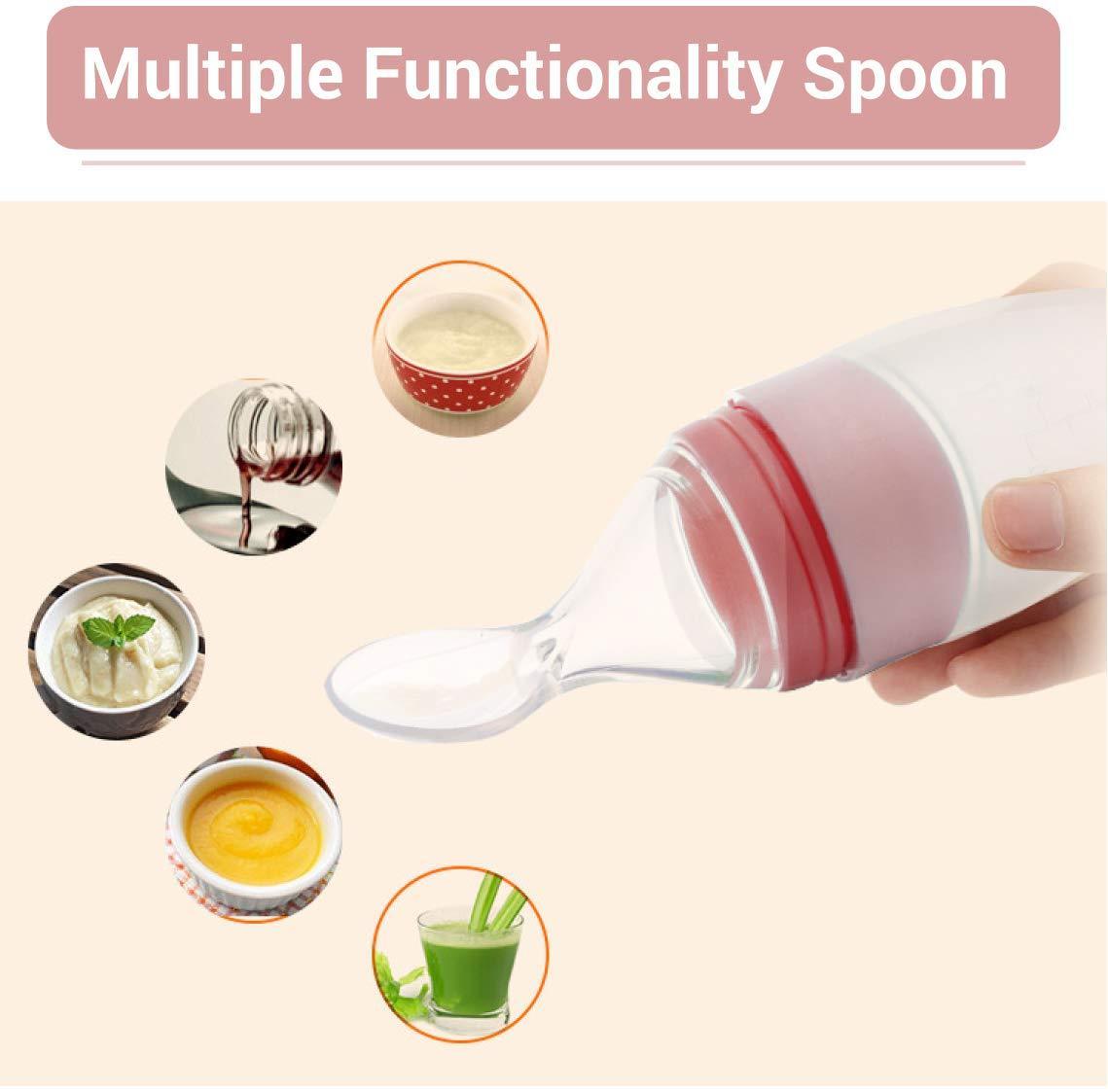 R for Rabbit First Feed Silicone Feeding Spoon for infant Baby - 4 months +