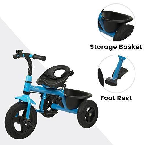 R FOR RABBIT Tiny Toes Grand Baby Tricycle for Kids with Parental Control for 1.5 to 5 Years Kids