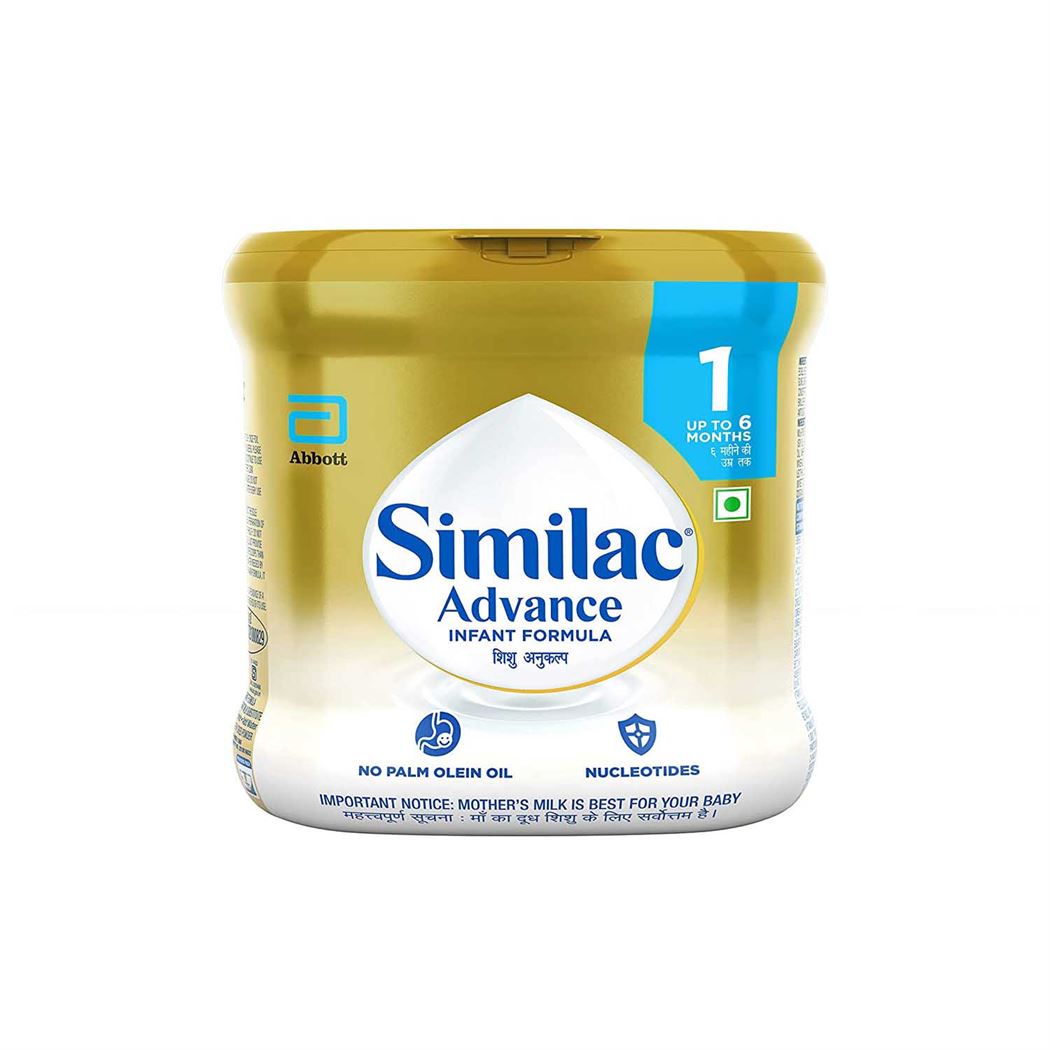 Abbott Similac Advance Infant Formula For Brain & Immunity Development, Stage 1 up to 6 Months - 200g Jar