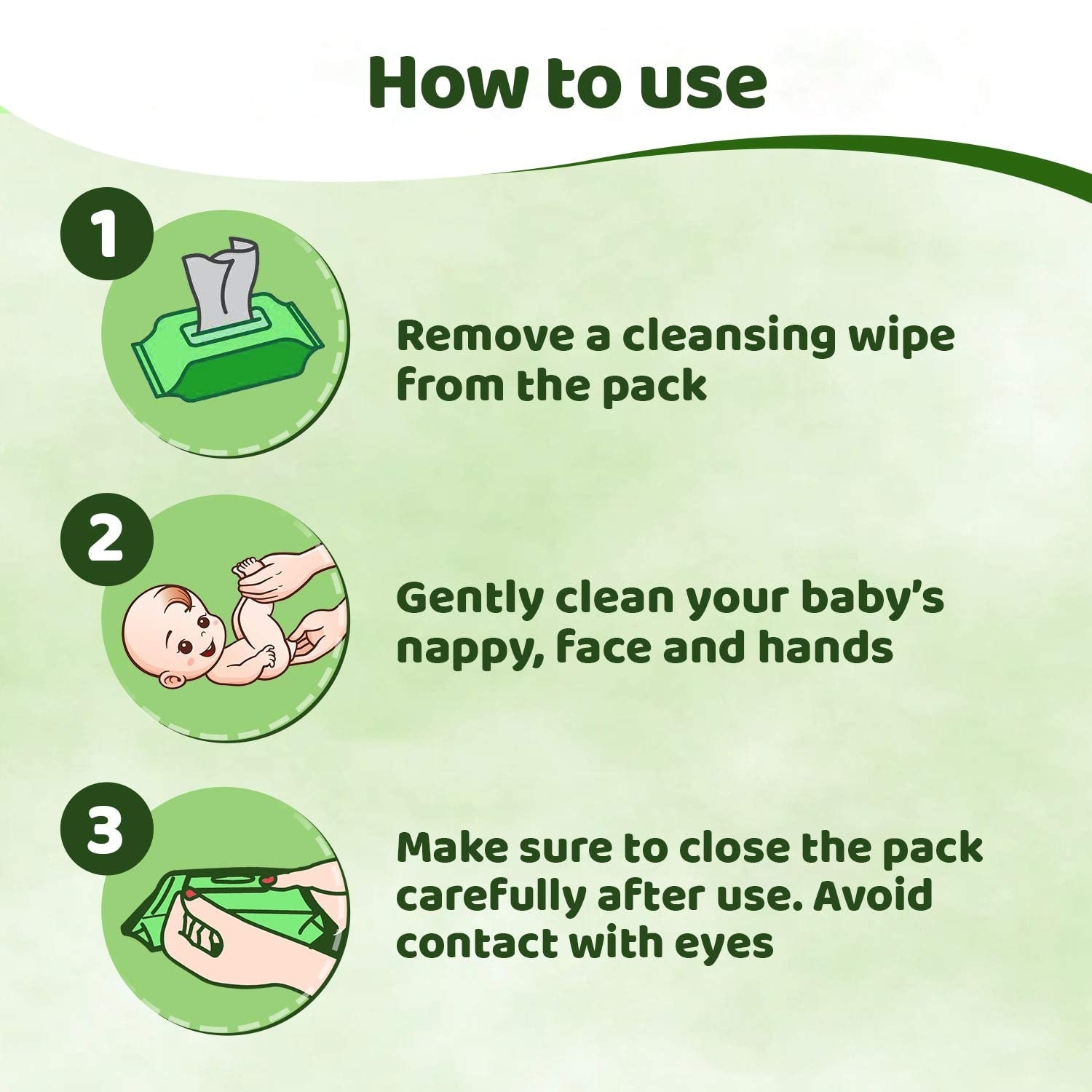 Chicco Baby Soft Cleansing Wipes 20Pcs
