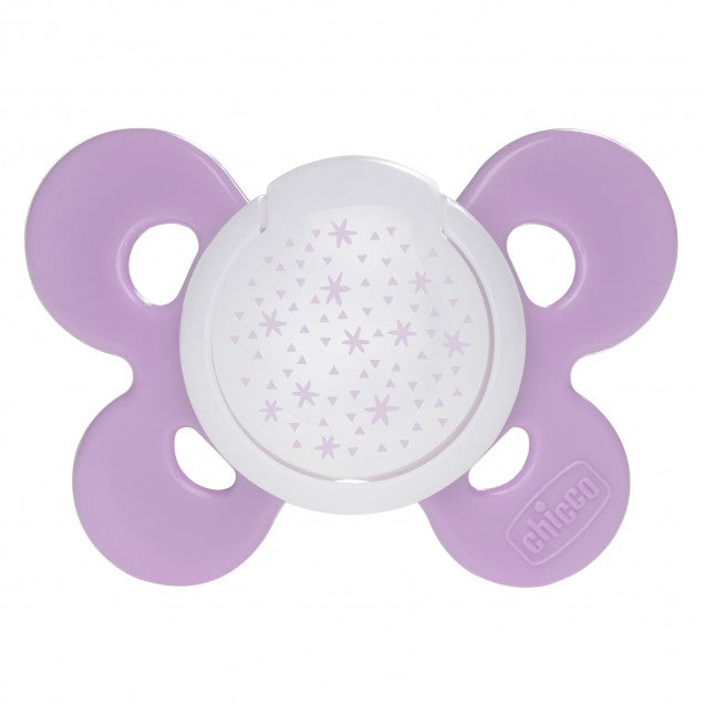 Chicco baby silicone soother, Purple