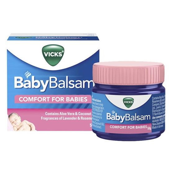 VICKS Baby Balsam Comfort for Babies Alovera & Coconut Oil