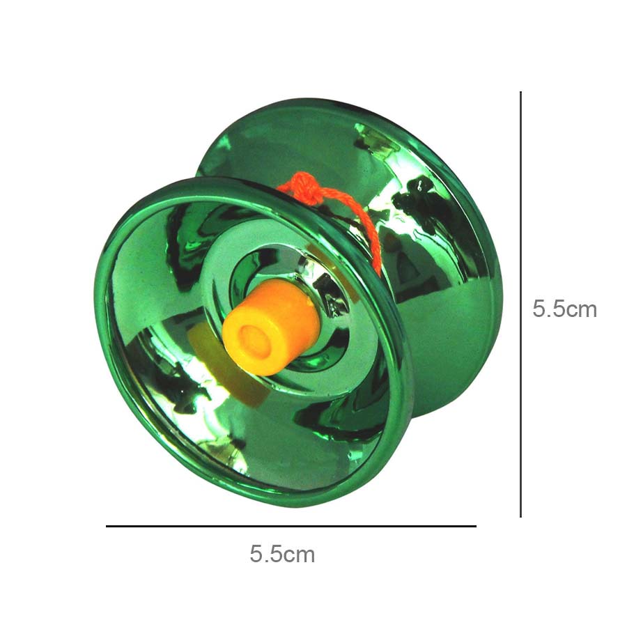 High gloss Metal Yoyo Spinner Toy for Kids, 3+Years