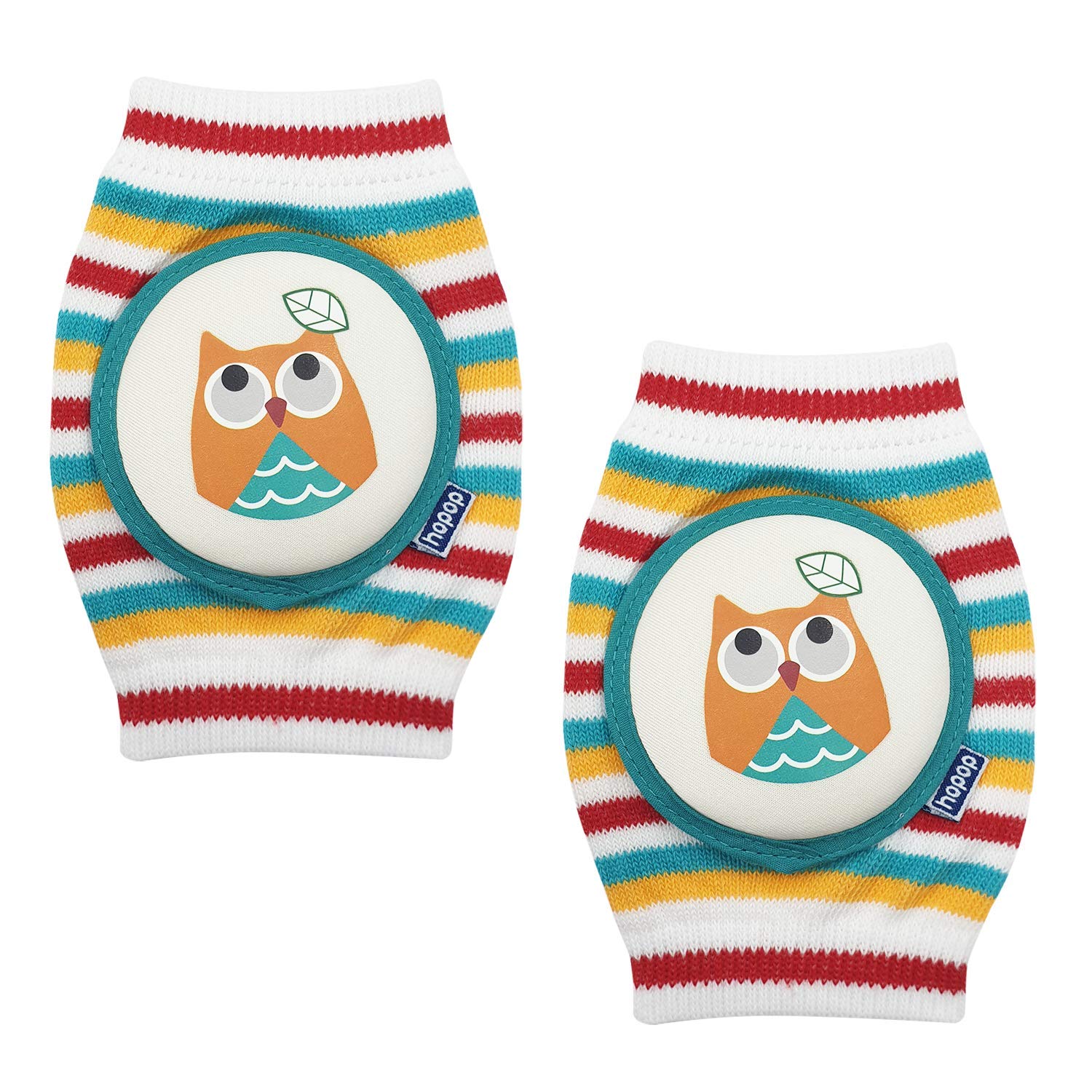 Hopop Elbow & Knee Pad for Baby - Owl 6m+