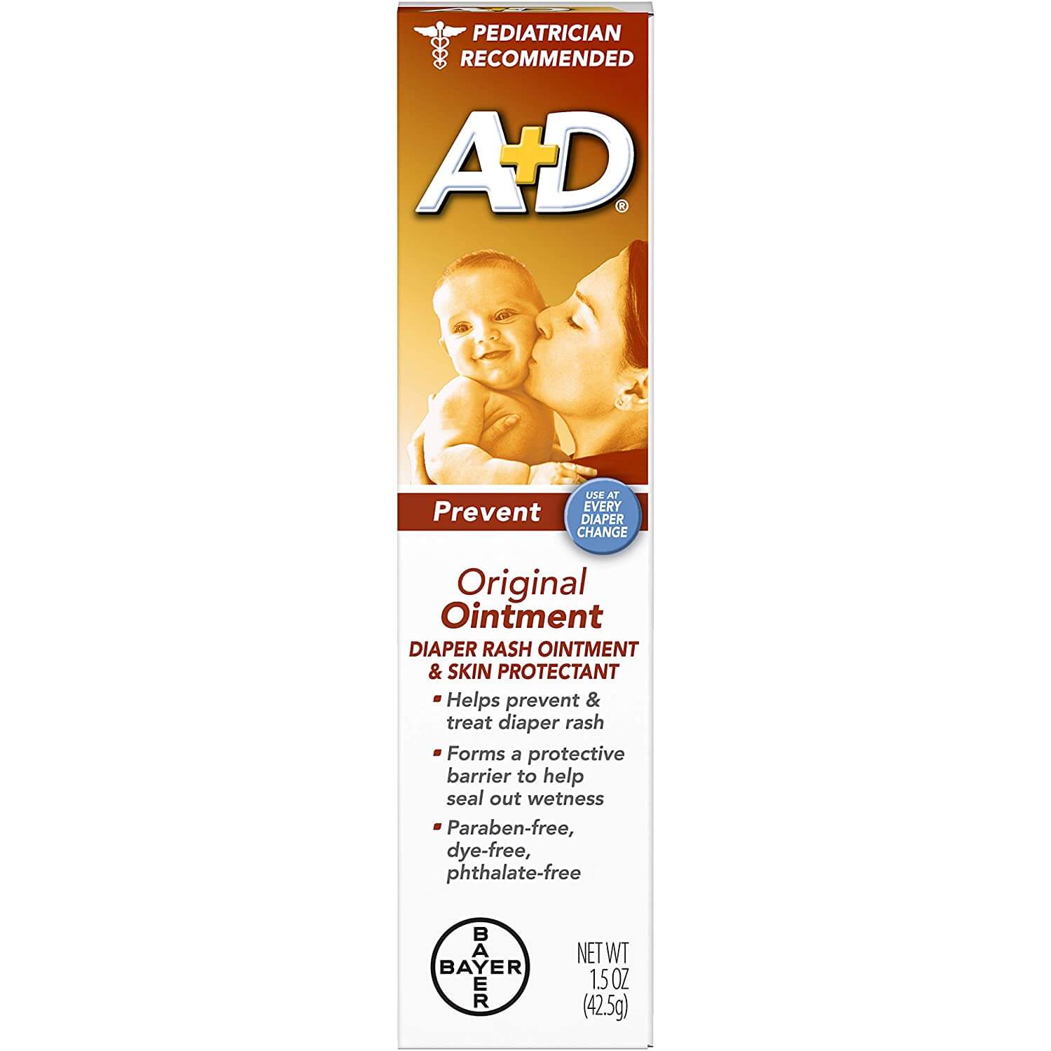 A+D Original Diaper Rash Ointment & Skin Protectant - 113g