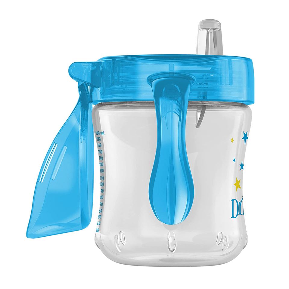 DR.Brown's Spill-Proof Soft Spout Toddler Cup,- 180ml, 6m+
