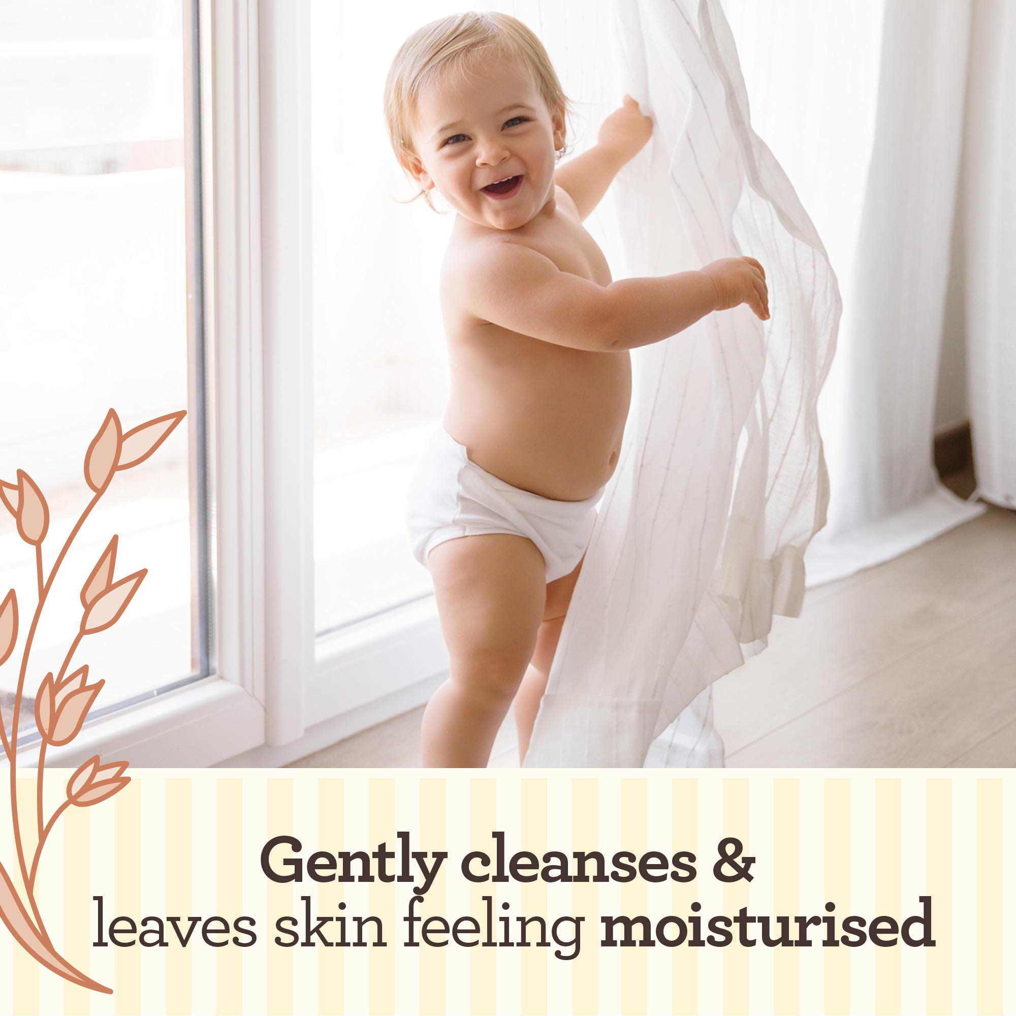 AVEENO BABY Daily care gentle bath & wash for sensitive skin 400ml