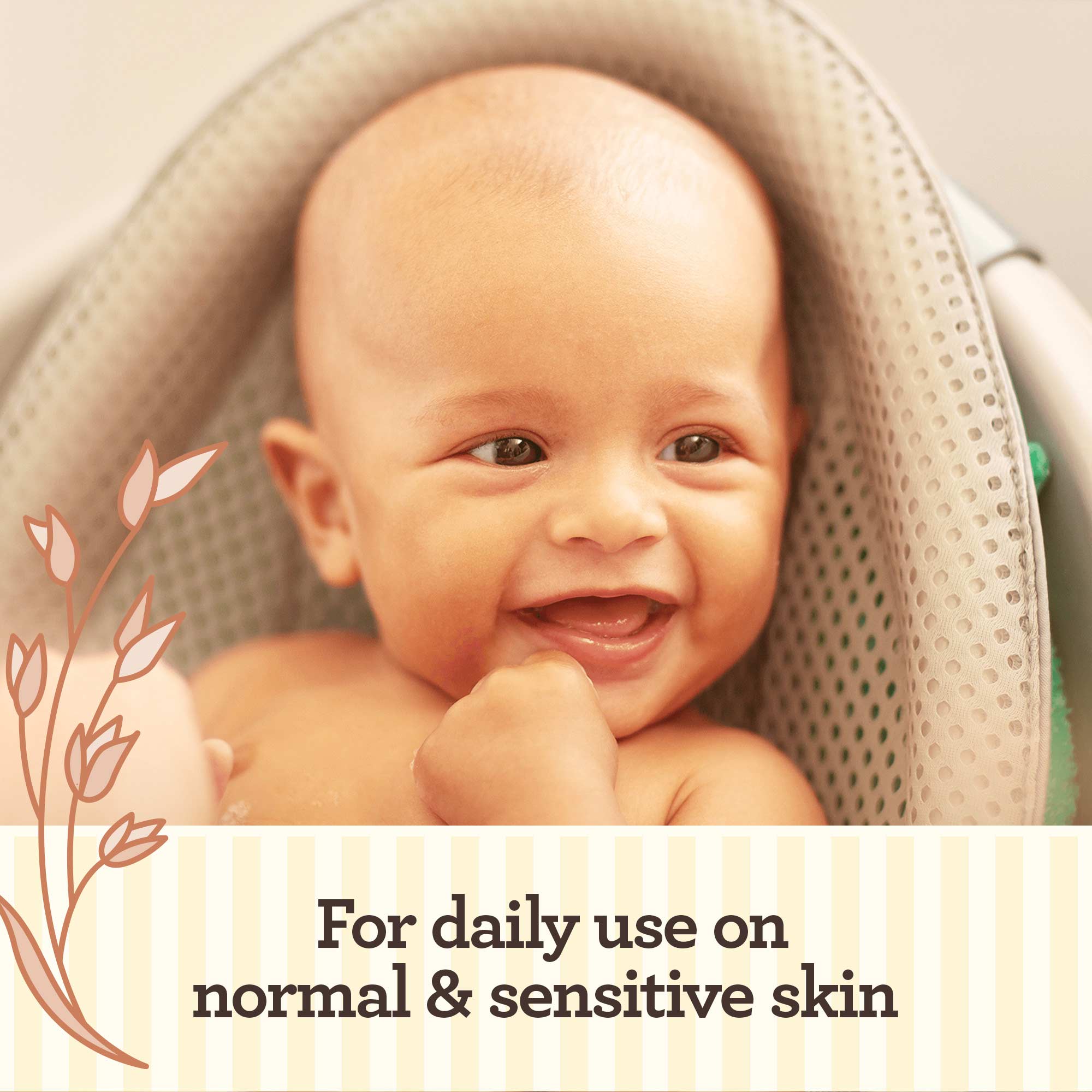 AVEENO BABY Daily care gentle bath & wash for sensitive skin 400ml
