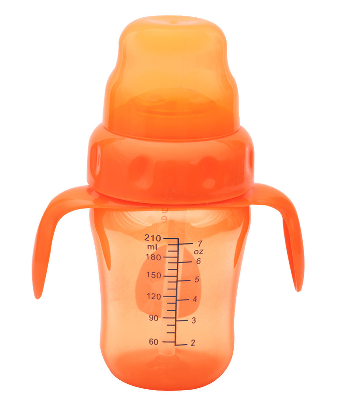 Mee Mee 2 in 1 Spout & straw Sipper Cup 210ml 3m+ Orange