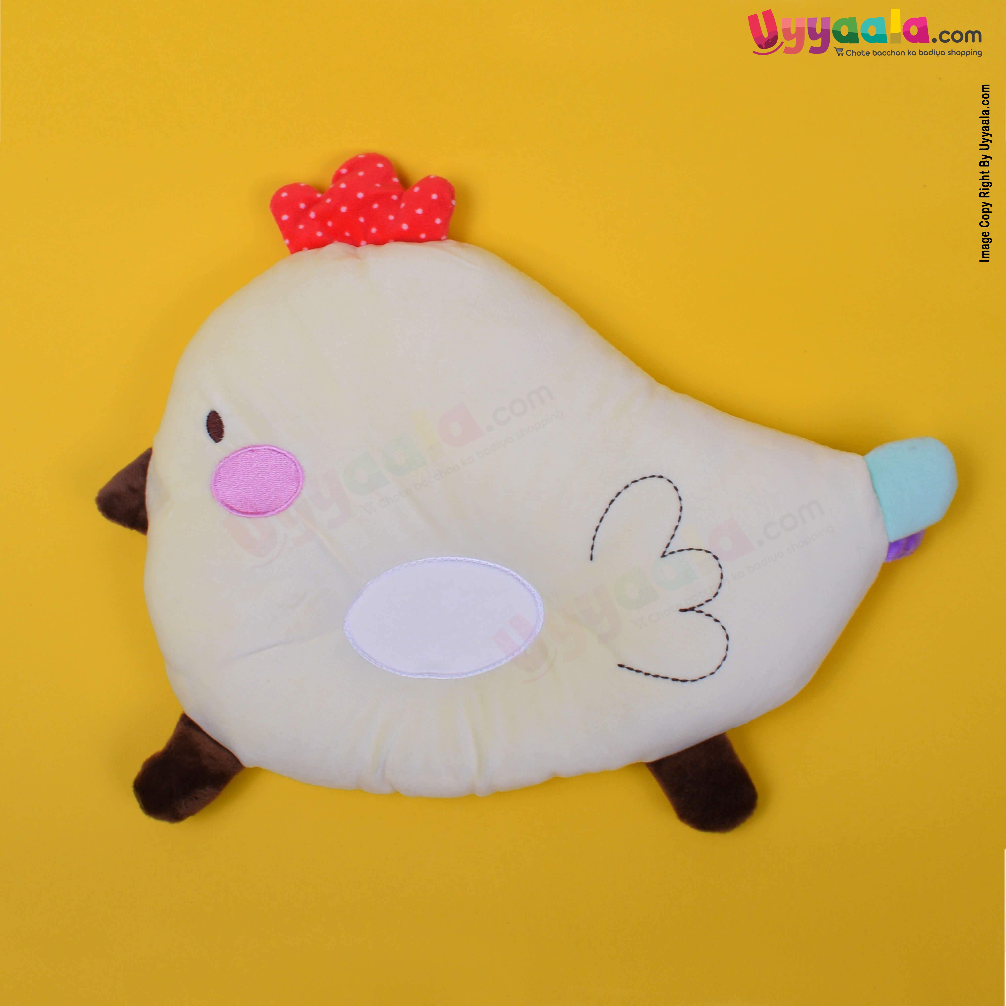 Baby Head Rest Pillow Rooster Character