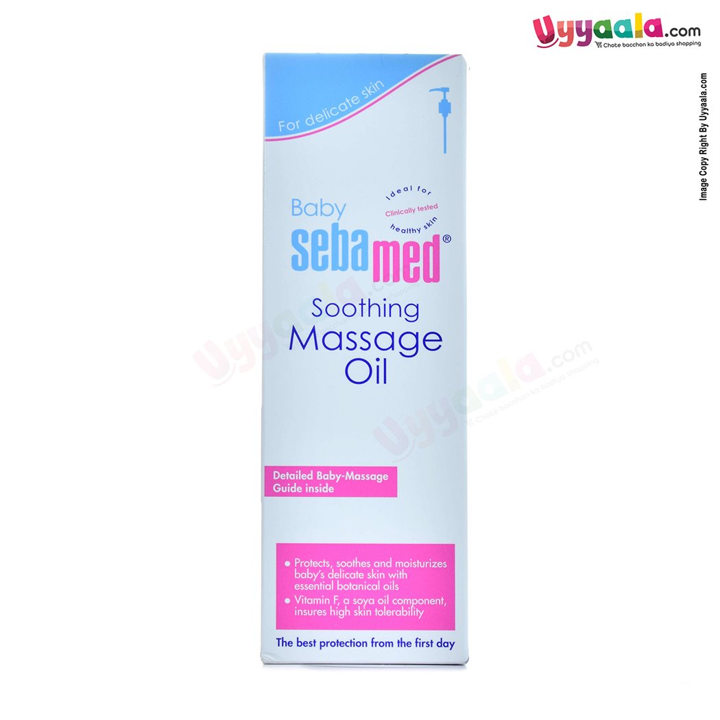 Sebamed Soothing Baby Massage Oil - 150 ml-uyyala-com.myshopify.com-Skin Care-Baby Sebamed