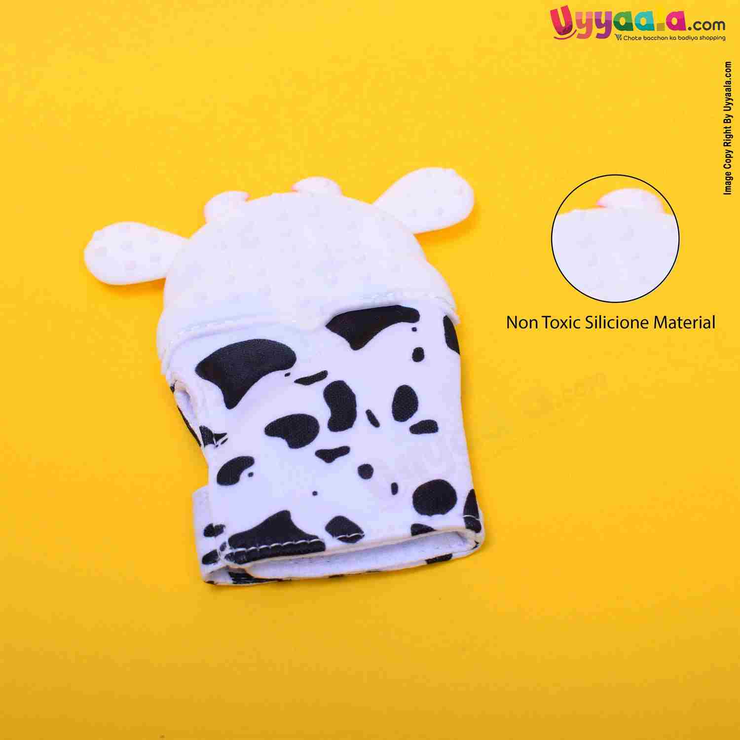 Baby Teething Mittens Cow Shape