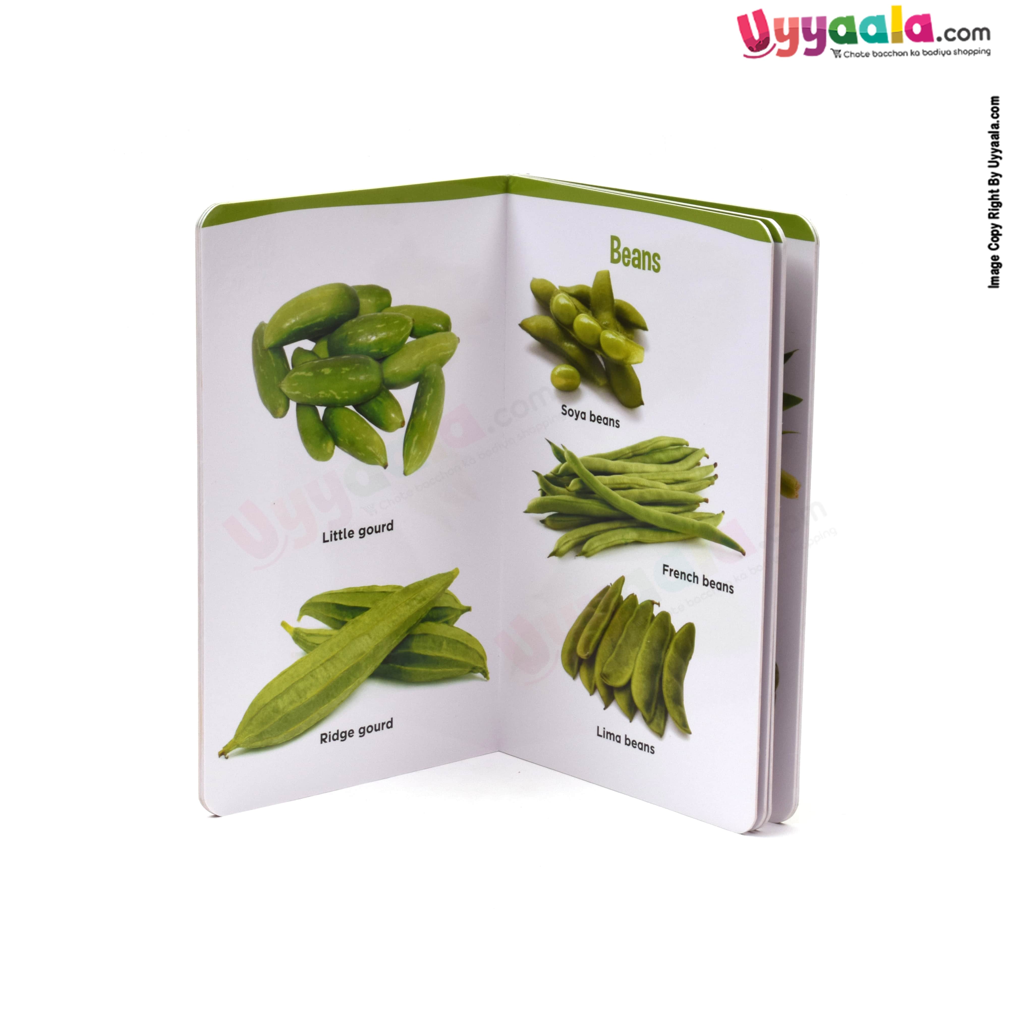 My small board book pack of 2 - vegetables & alphabet