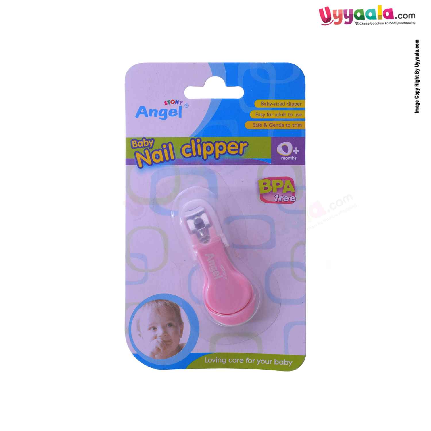 STONY ANGEL Baby Nail Clipper for Babies 0+m Age