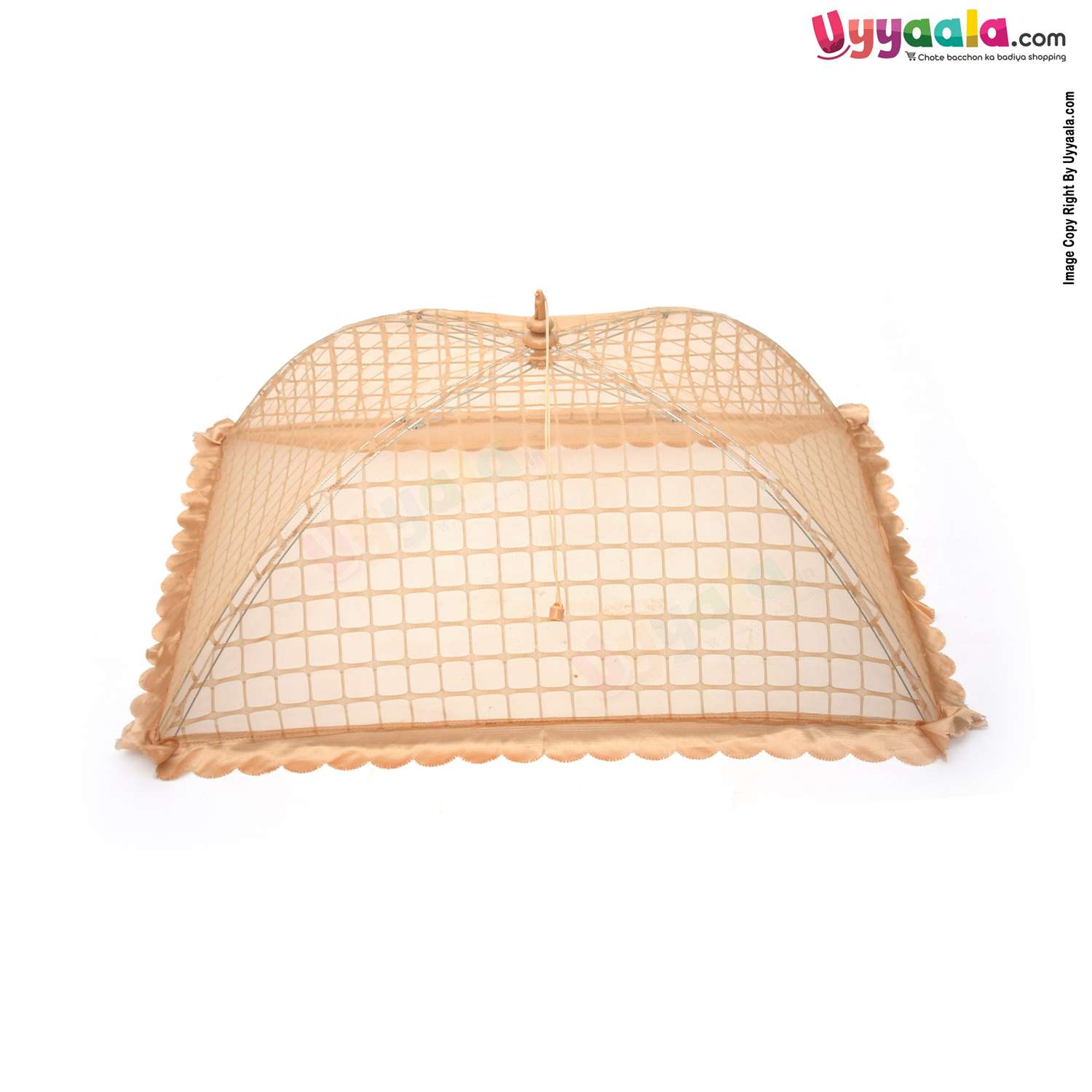 Mosquito Net For Babies, Square - Brown