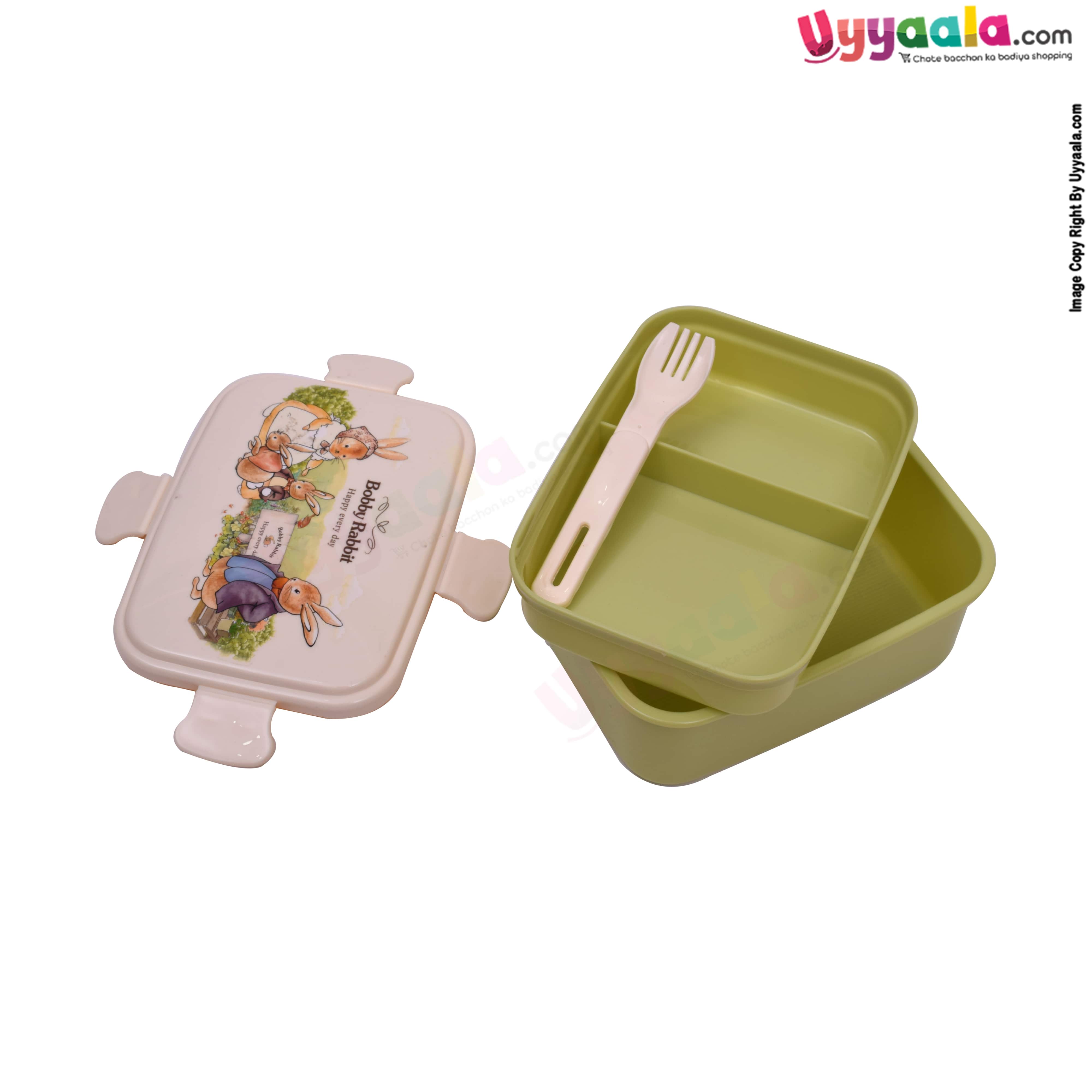 BOBBY RABBIT happy every day lunch box for kids