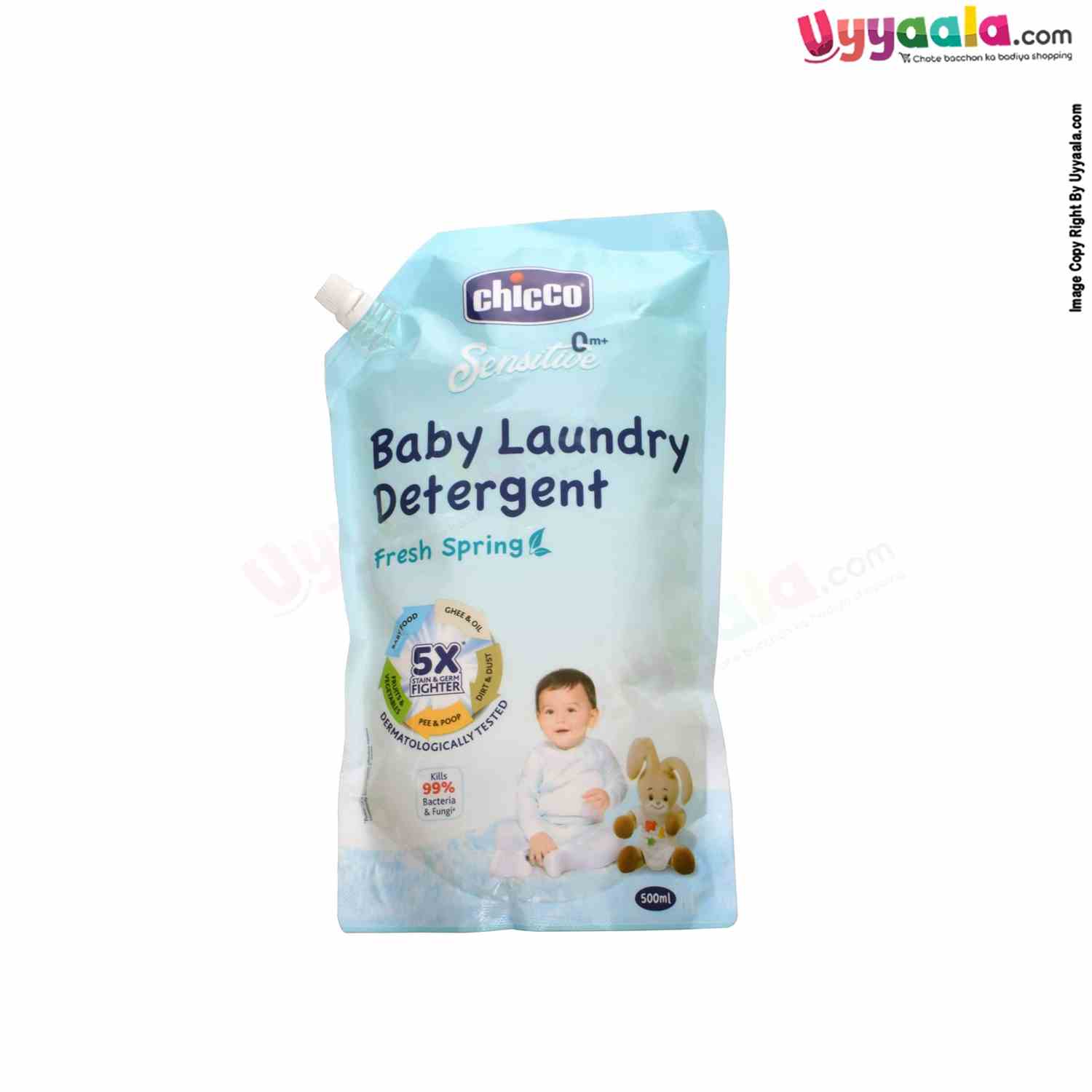 Fresh spring laundry detergent for babies, 500ml