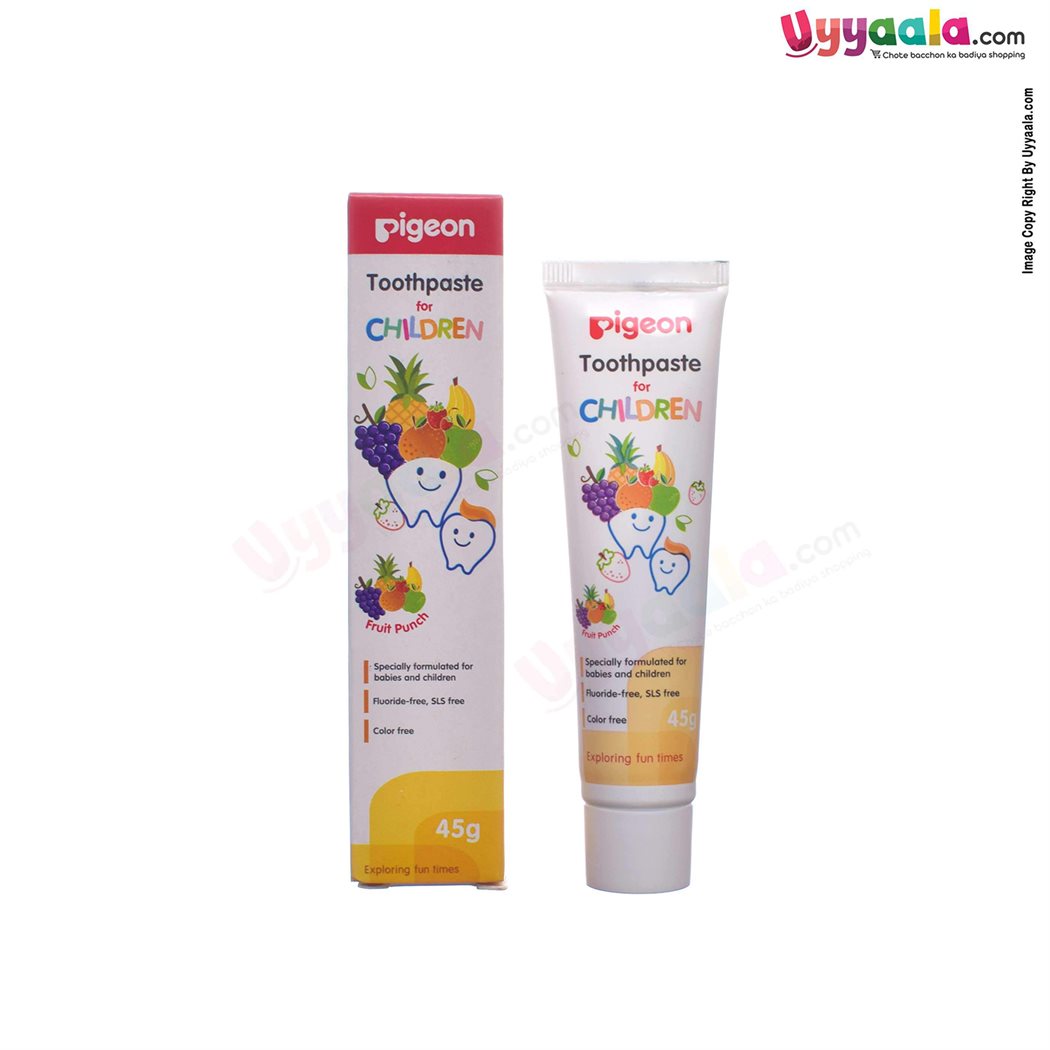 PIGEON Toothpaste for Children Fruit Punch - 45g-uyyala-com.myshopify.com-Toothpaste-Pigeon
