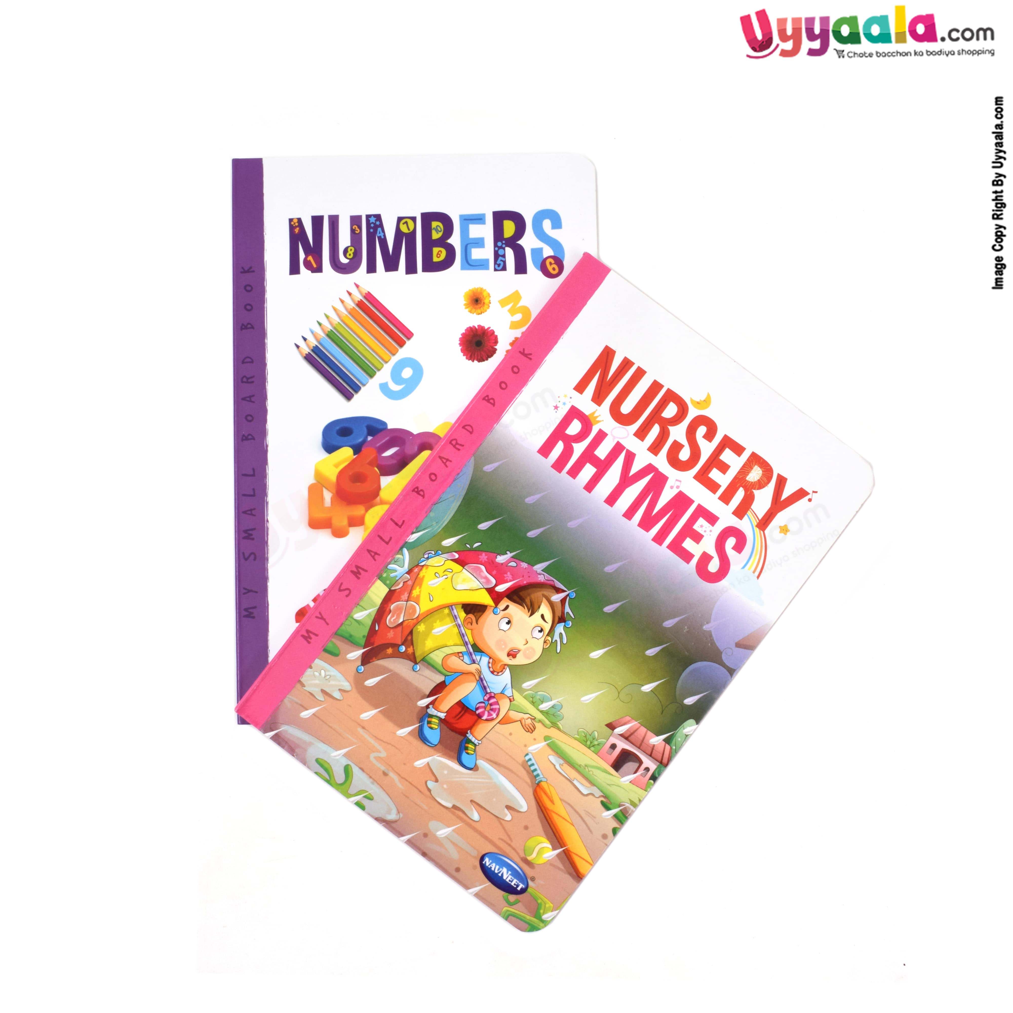 NAVNEET my small board book pack of 2 - nursery rhymes & numbers