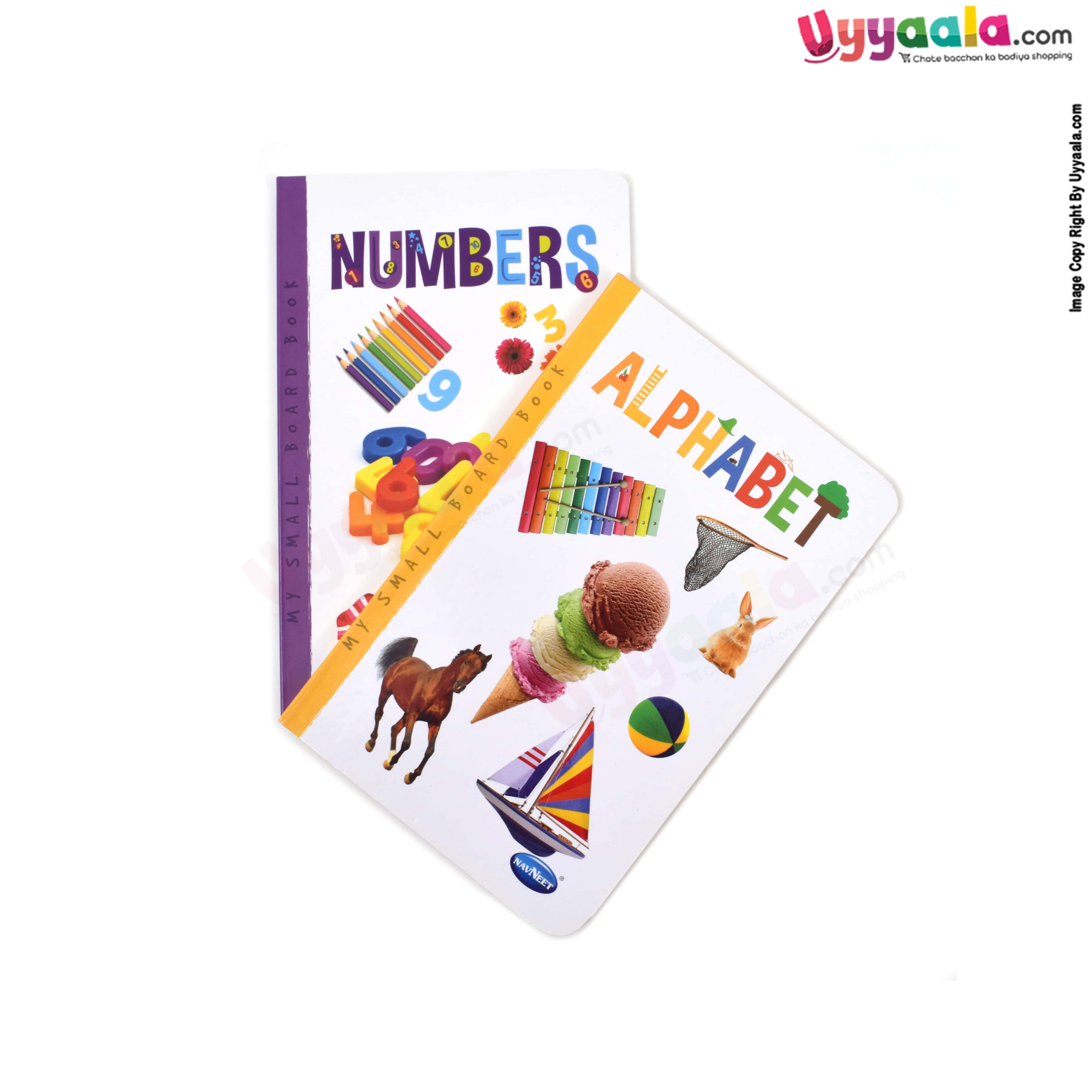 NAVNEET my small board book pack of 2 - numbers & alphabet