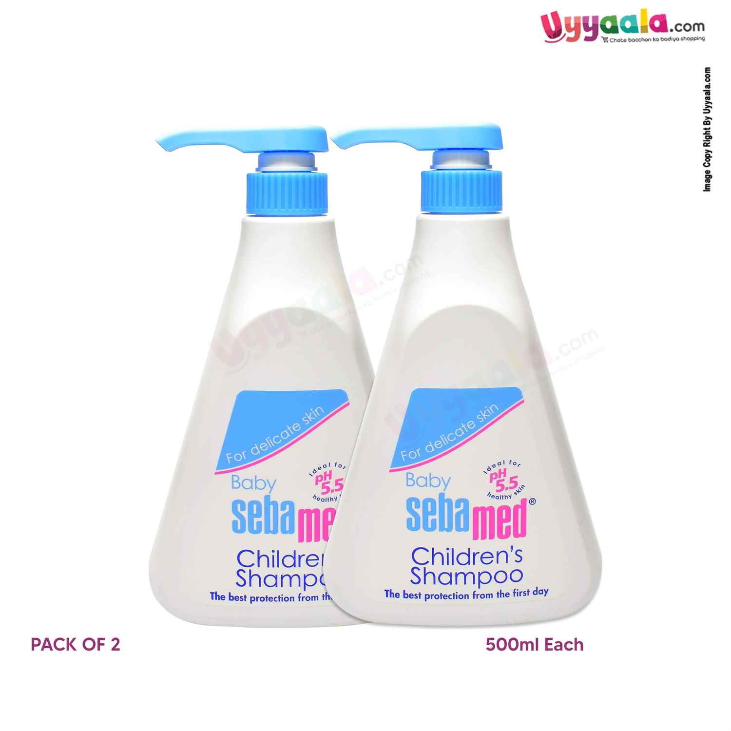 Sebamed Children's Shampoo 500 ml (pack of 2)