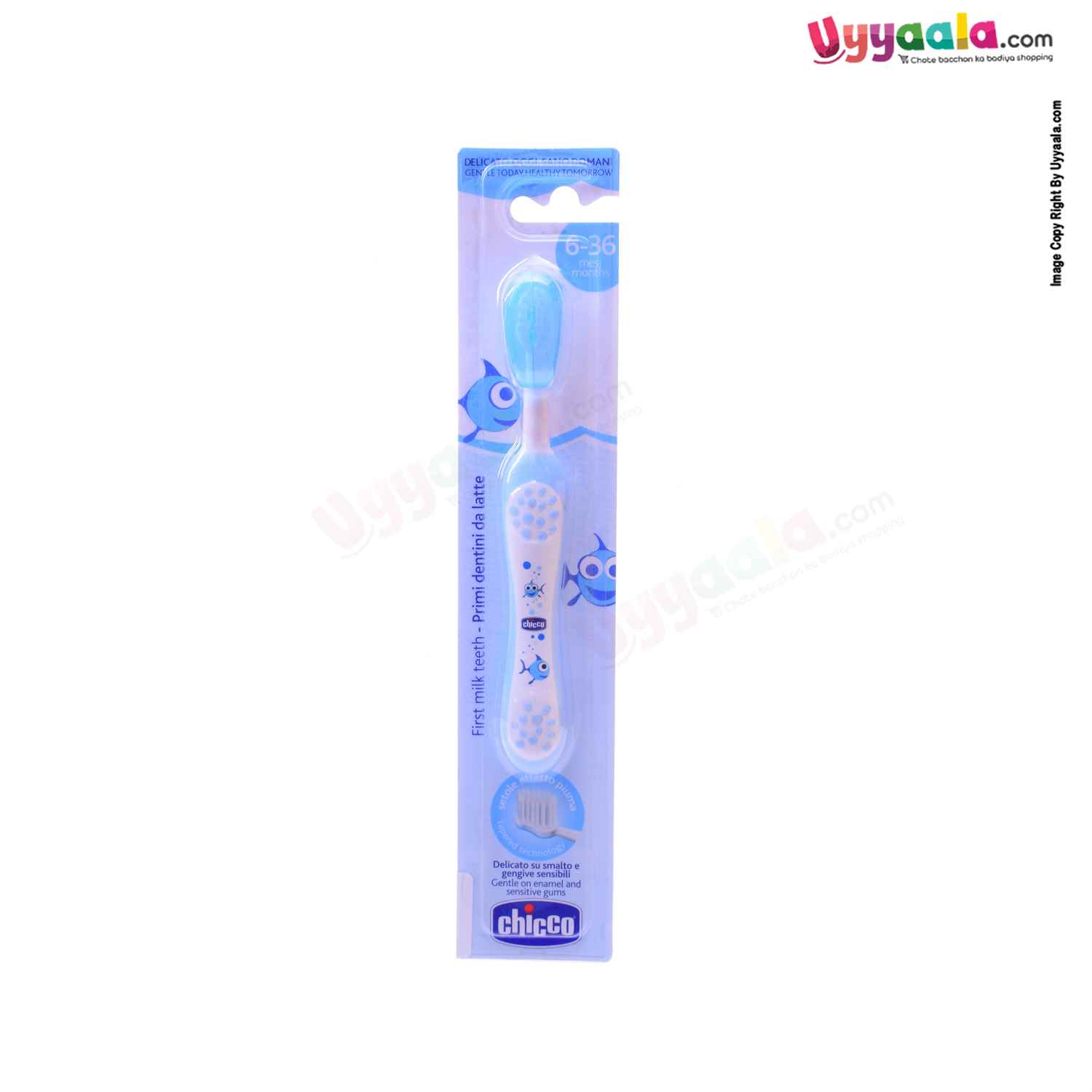 Tooth brush for babies, Blue