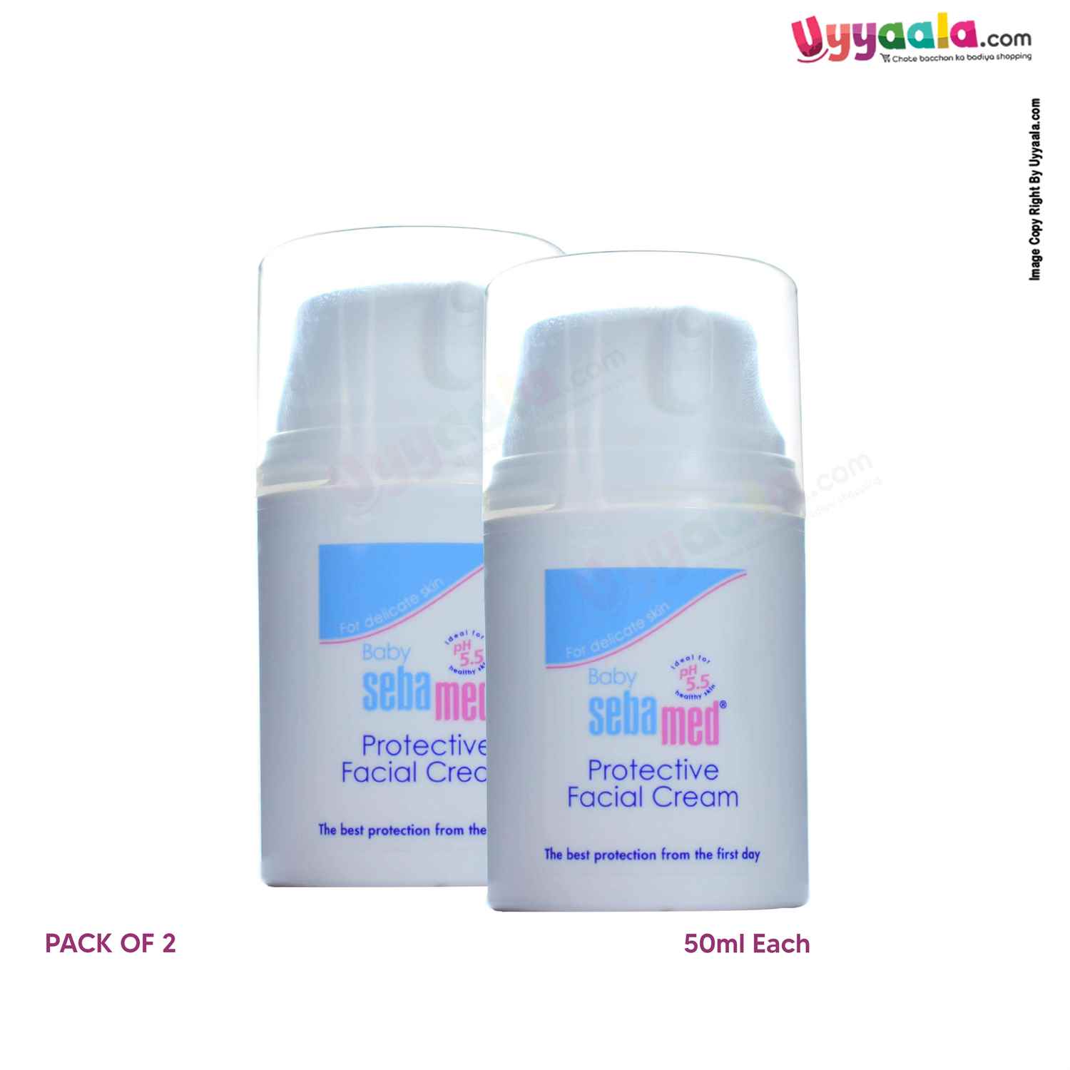 Sebamed Baby Protective Facial Cream - 50 ml (pack of 2)