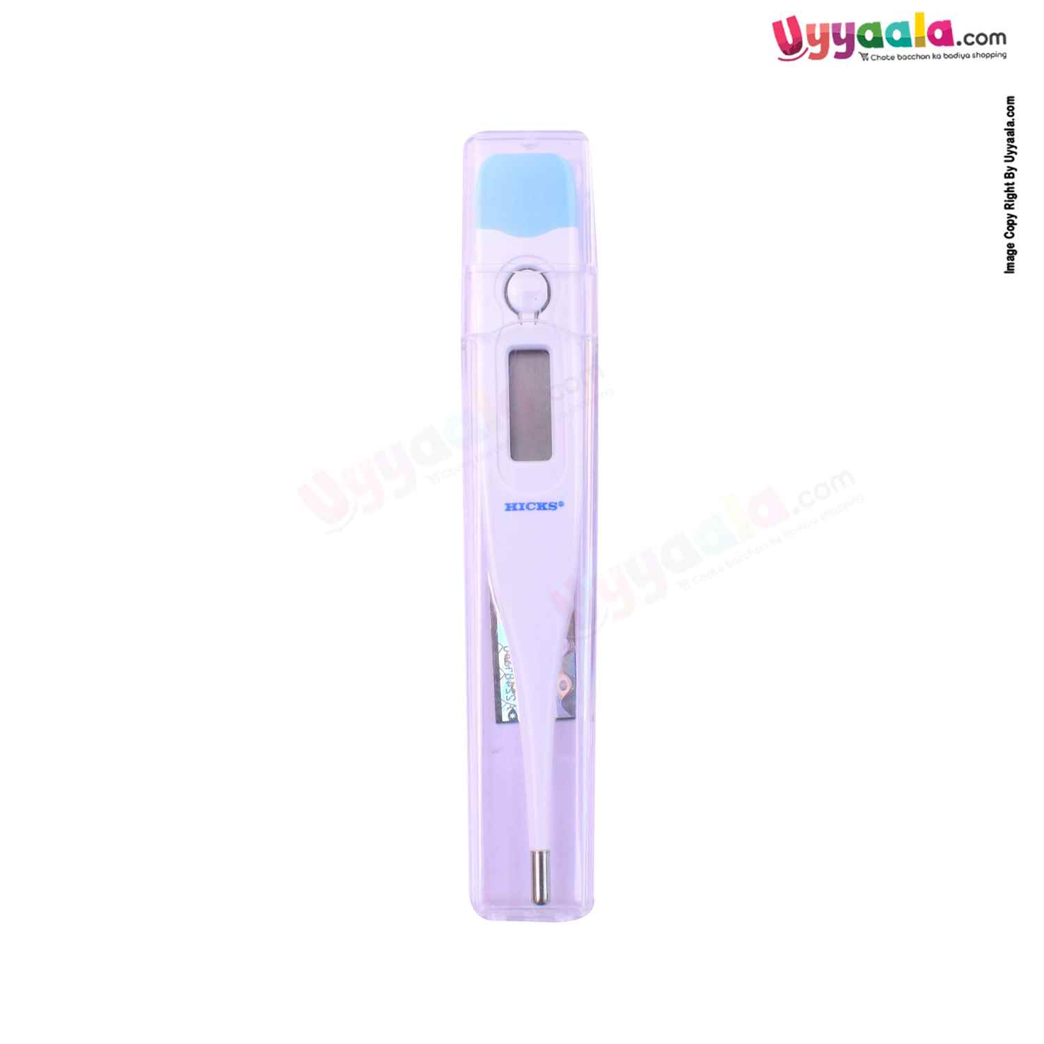 HICKS Digital Thermometer with Beeper Sound for Babies 0+m Age, White