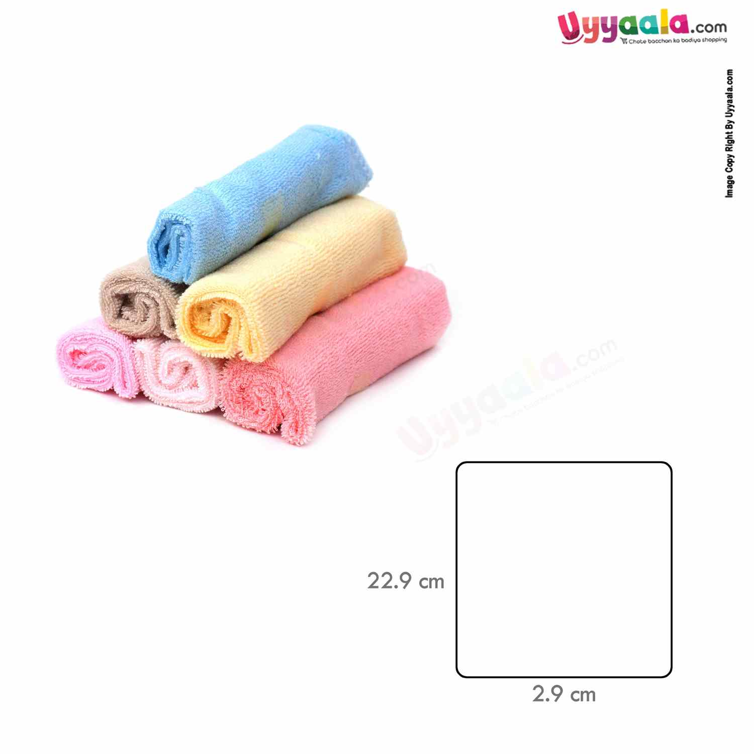 Soft washable cloth napkins for babies