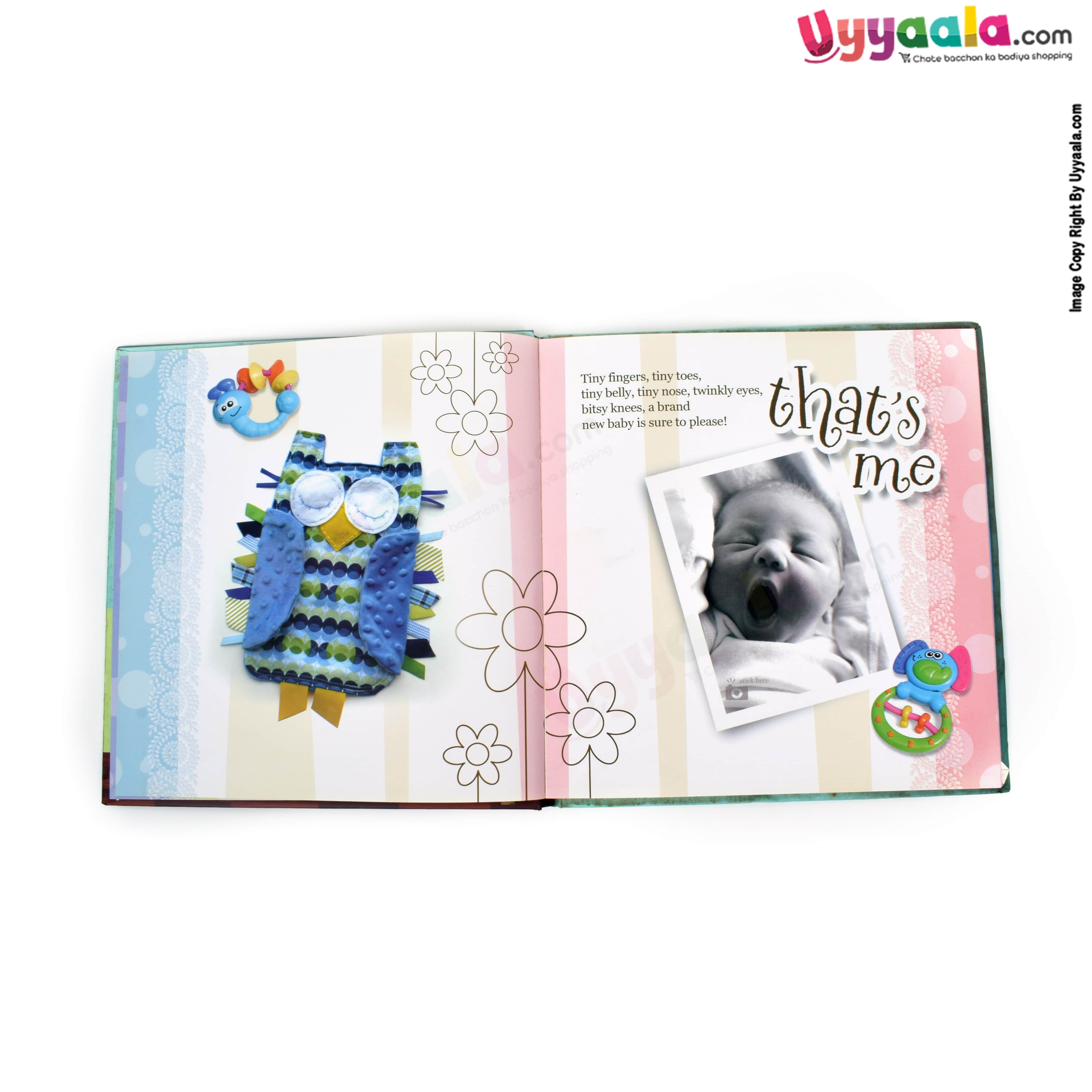 Record and memories book for Babies