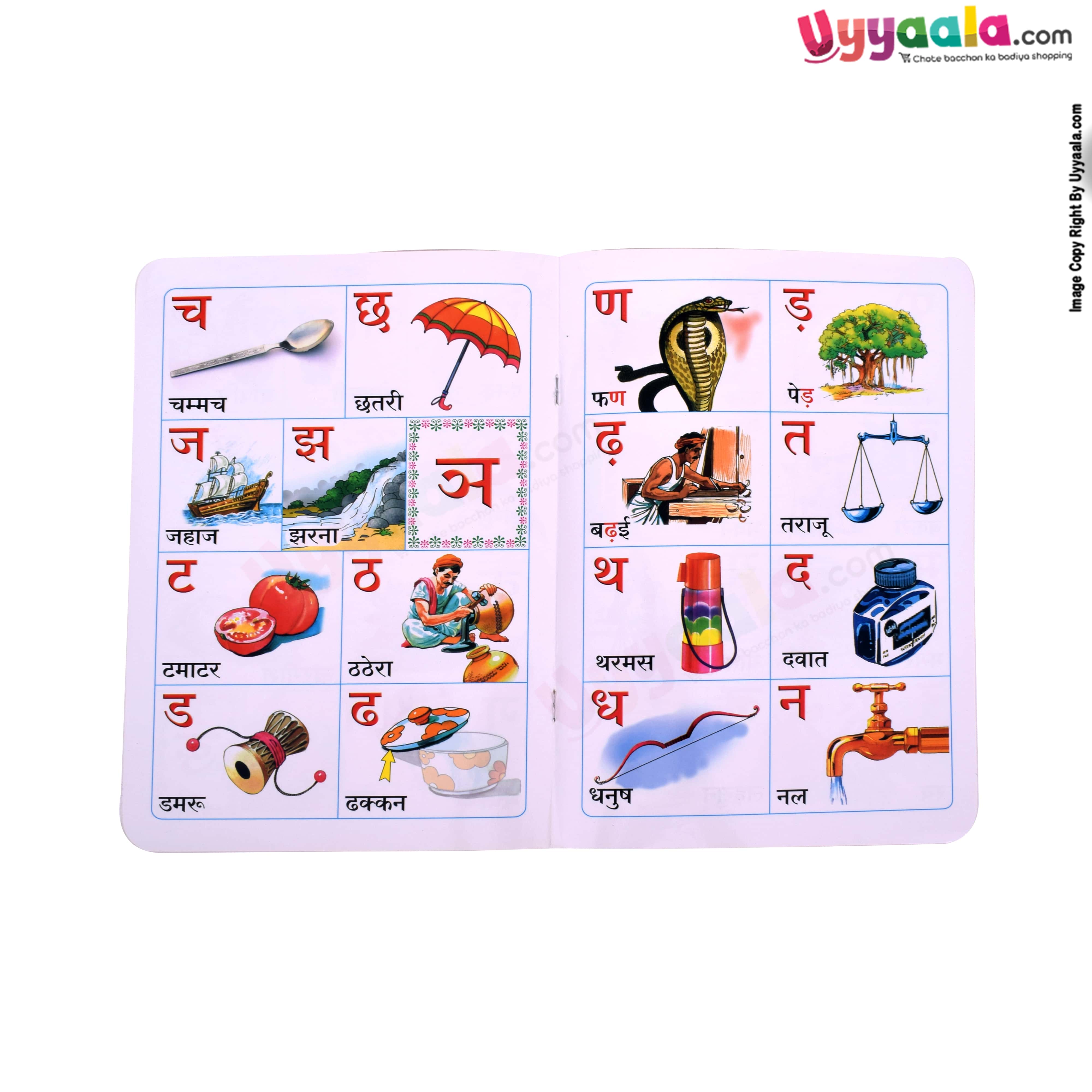 Vikas Telugu & Hindi alphabets books for children's