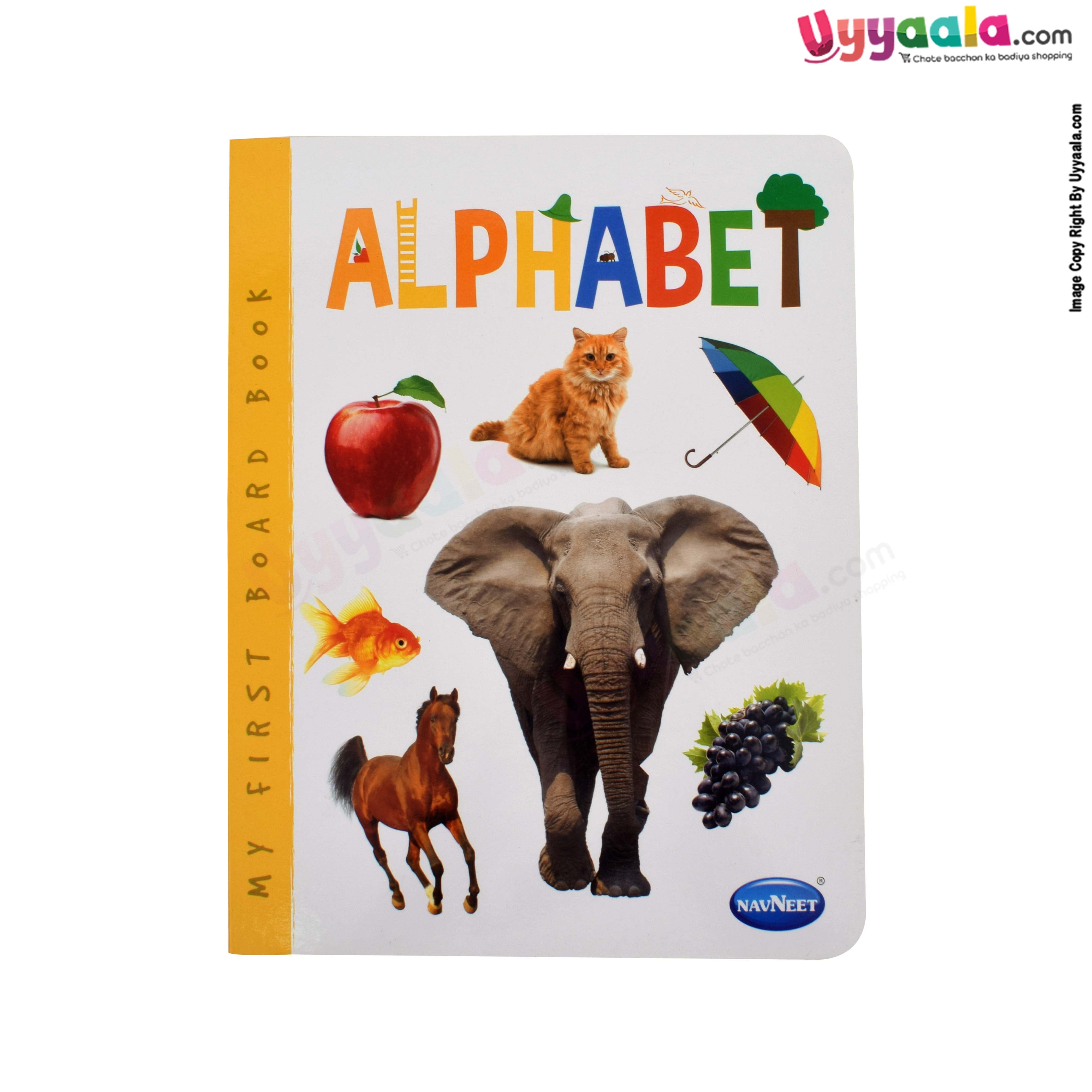 NAVNEET my first board book alphabet- 2+ years