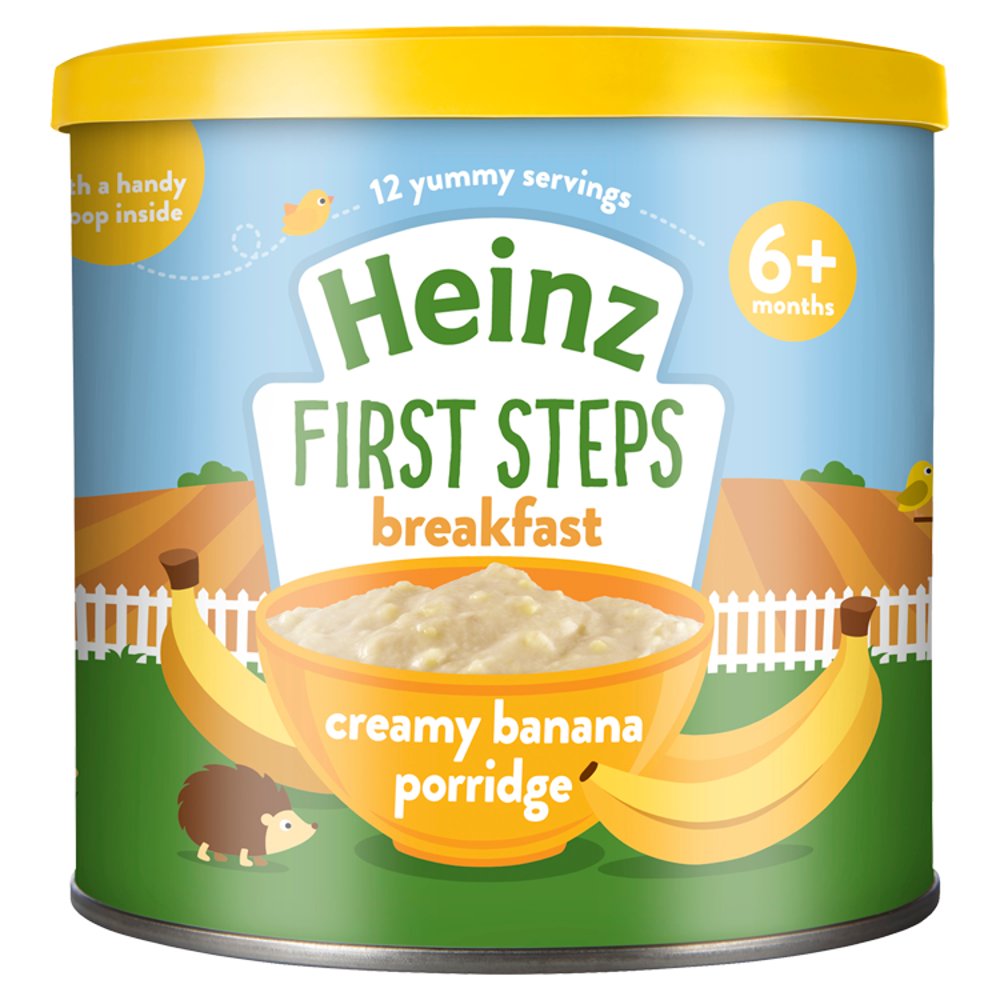 Heinz First Steps Creamy Banana Porridge For Babies - 240g 6m+