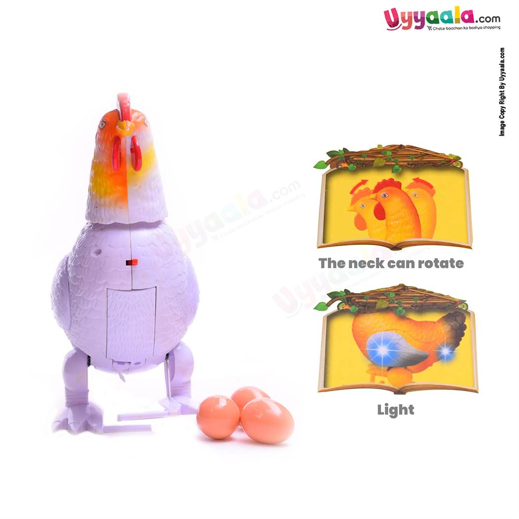Hen Will Lay Eggs Battery Operated Toy