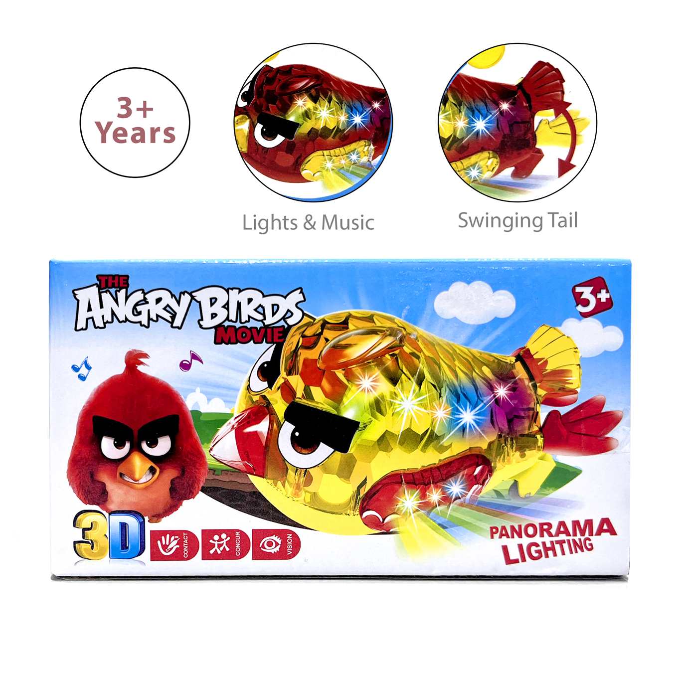 Buy Angry Birds Battery Operated Toy With Lights & Music Online in India