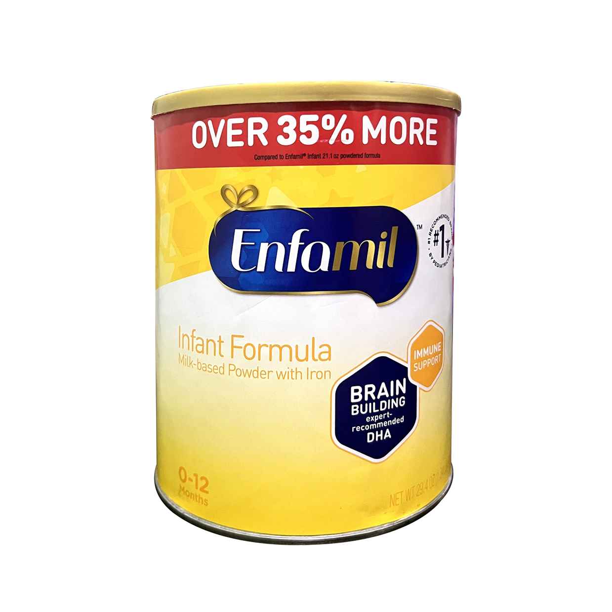 Enfamil Infant Formula Milk-Based Powder with Iron for Immune Support 0-12 Months - 834g