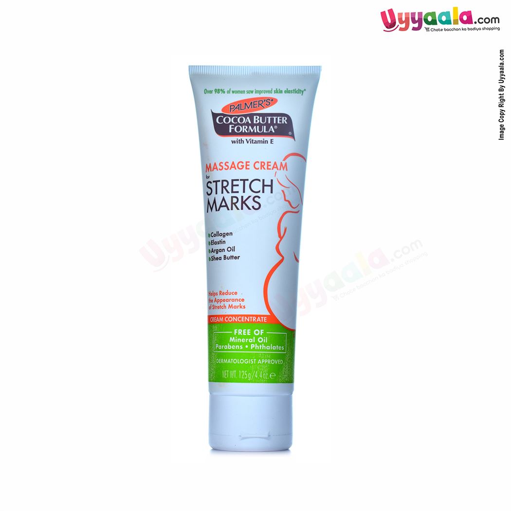 PALMERS Stretch Marks Massage Cream Cocoa Butter Formula 125g Tube-uyyala-com.myshopify.com-Mother Creams and Lotions-Palmers