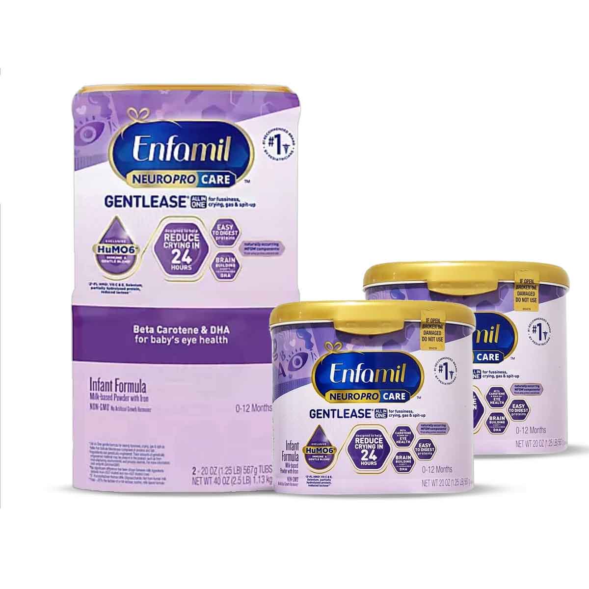 Buy Enfamil Neuro Pro Care Gentlease Infant Baby Milk Formula - 1.13kg (Imported Tub Pack) Online in India at uyyaala.com 