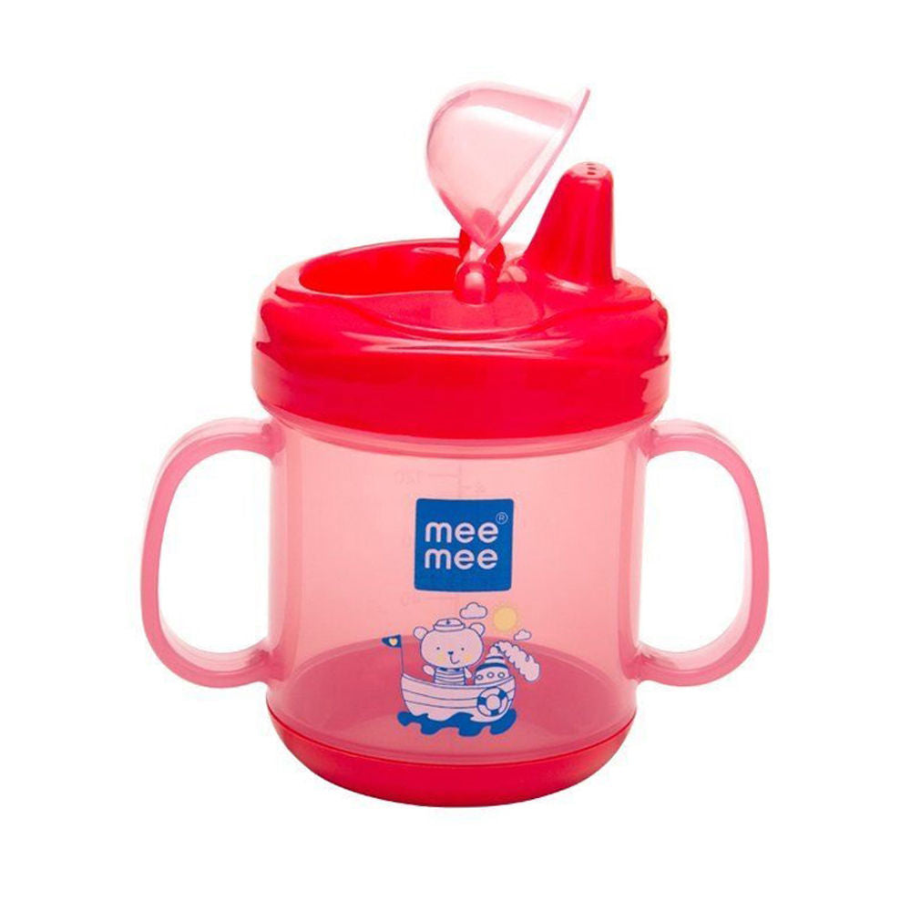 Mee Mee No-Spill Sipper Cup 180ml 3m+ Red